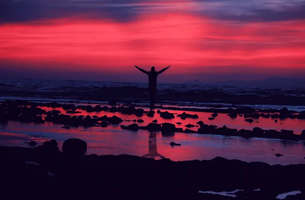 Cielo rojo