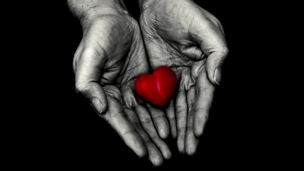Corazón rojo