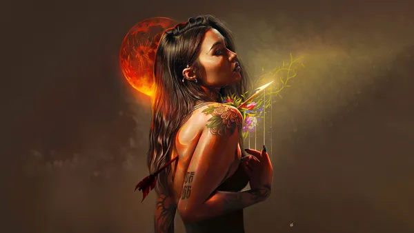 Luna roja