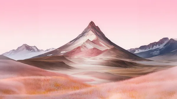Cielo rosa