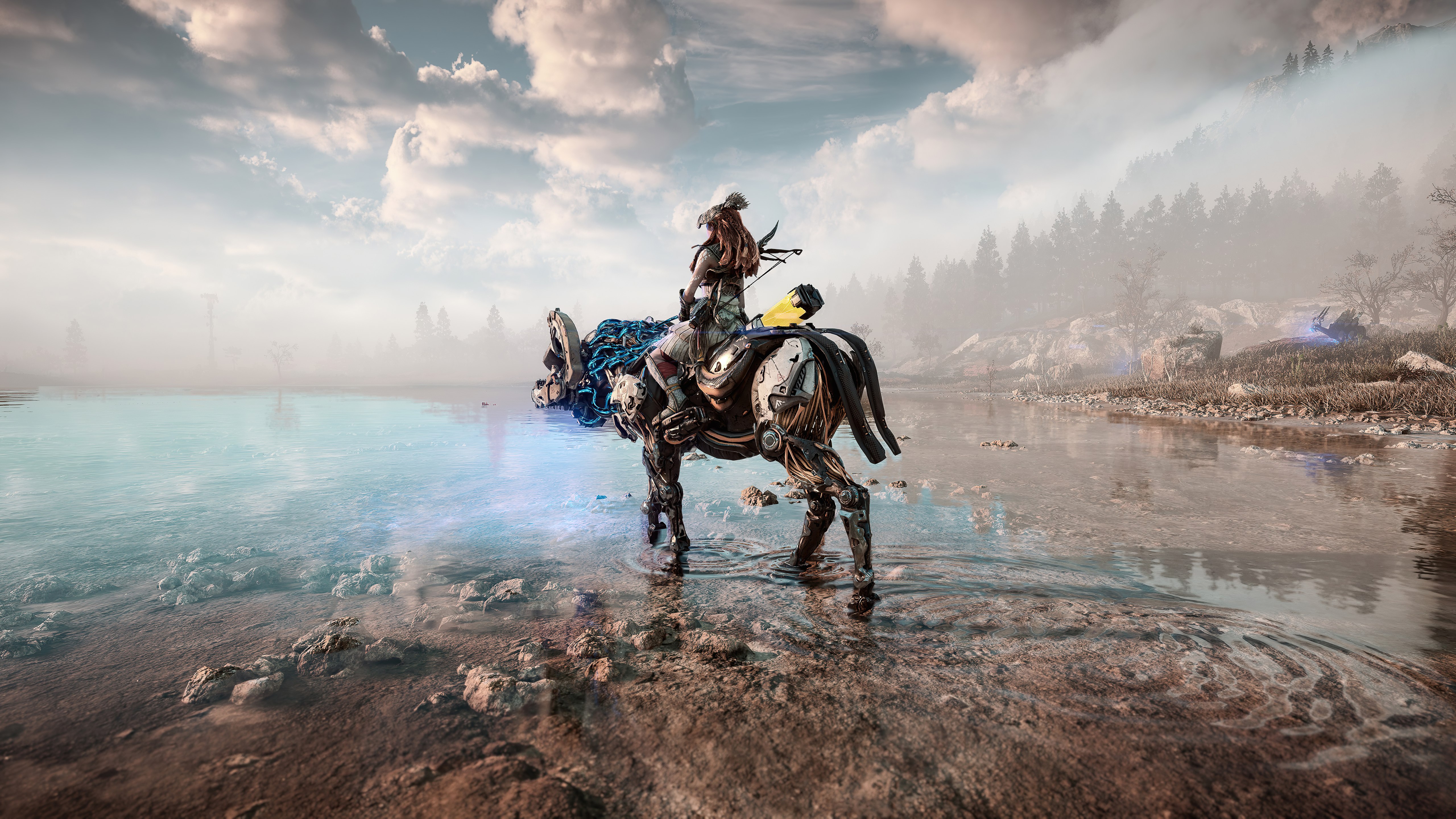 Aloy, Charger, Horizon Forbidden West, Juegos de 2022, 5K