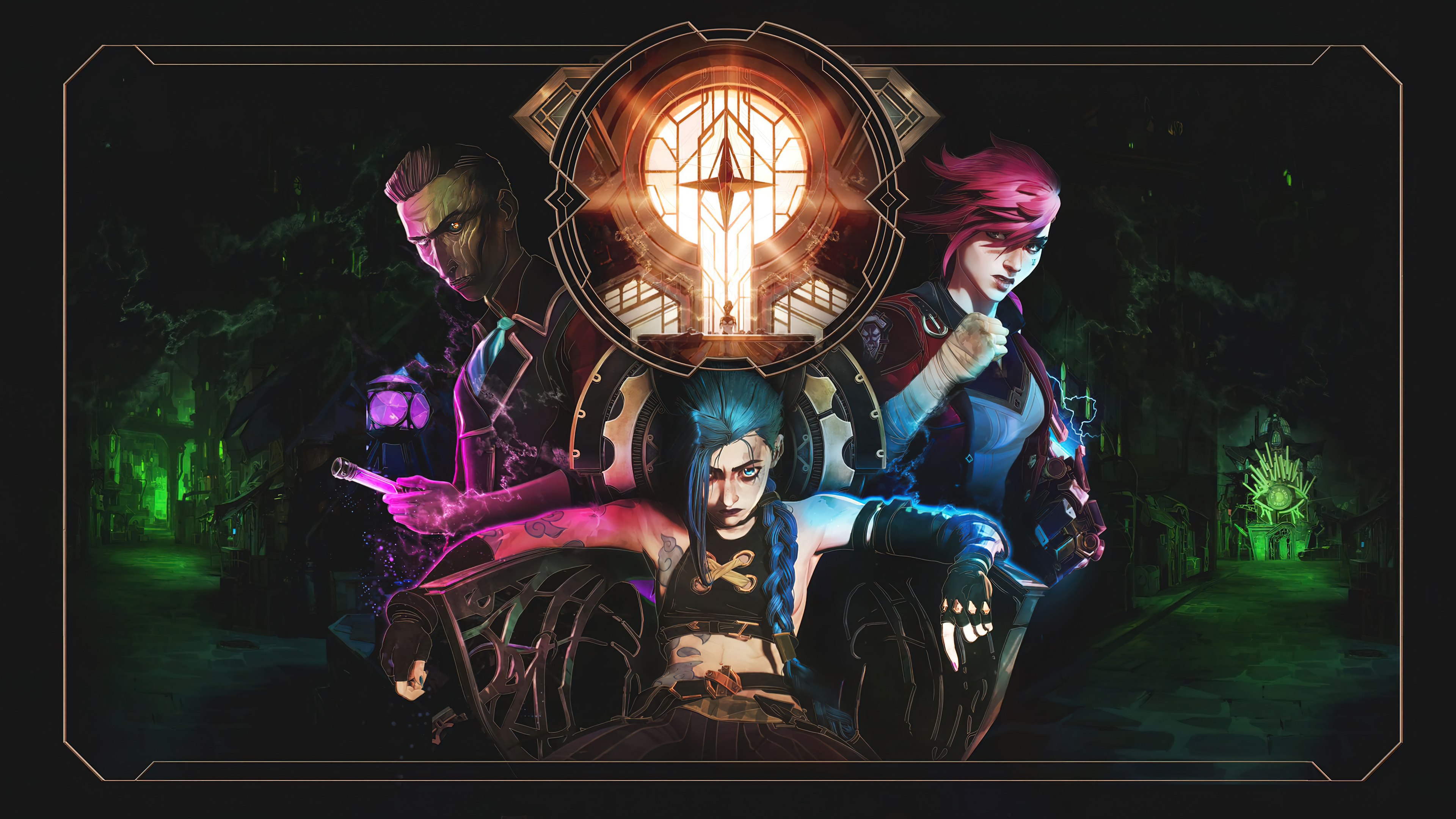 Arcane, Serie de Netflix, Arcane: League of Legends, Jinx, Vi (LoL), Silco, Series de 2021, Serie animada