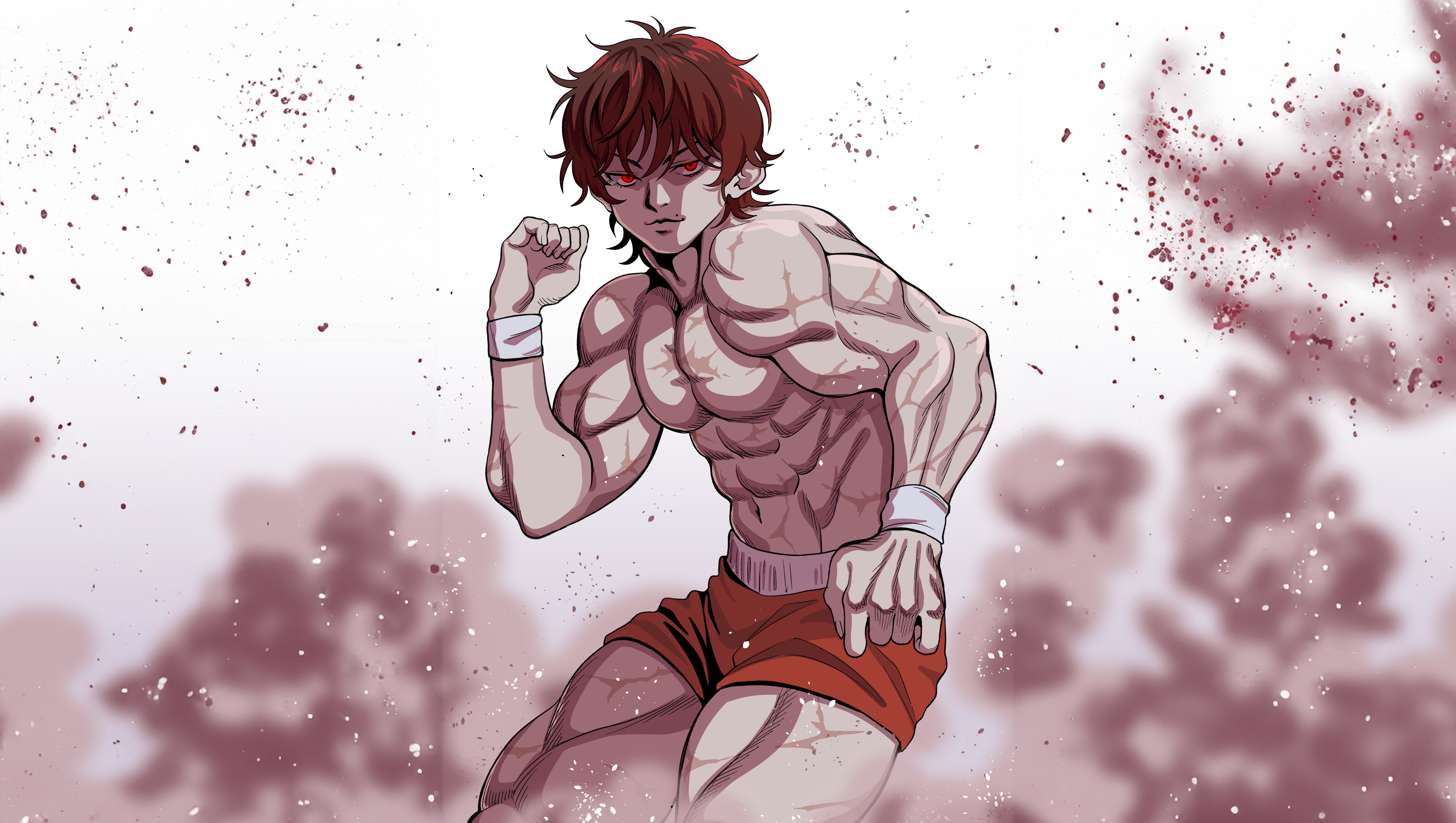 Baki Hanma, Ilustración artística, 5K