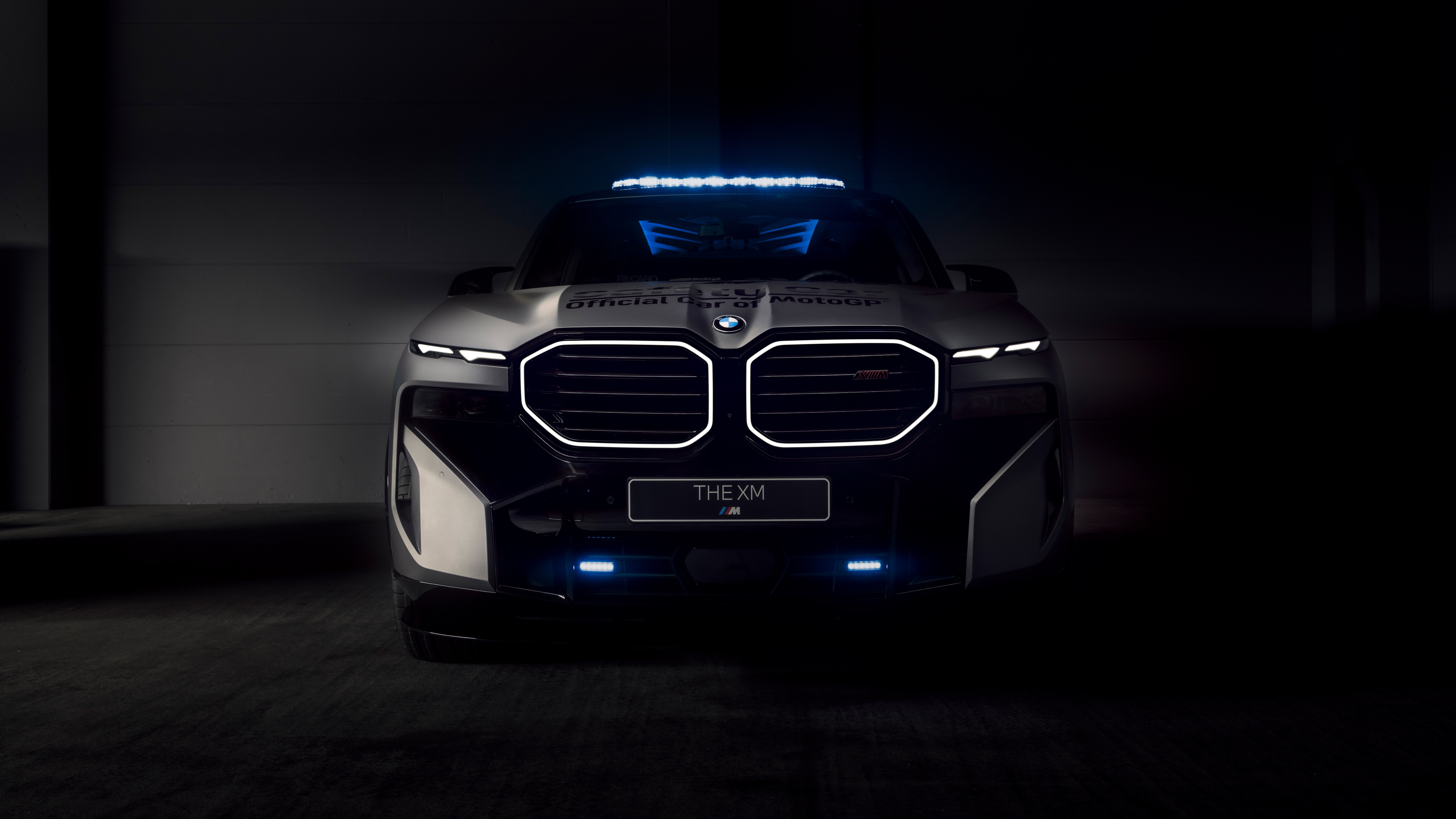 BMW XM, MotoGP Safety Car, 2024, 5K, 8K, Estética oscura