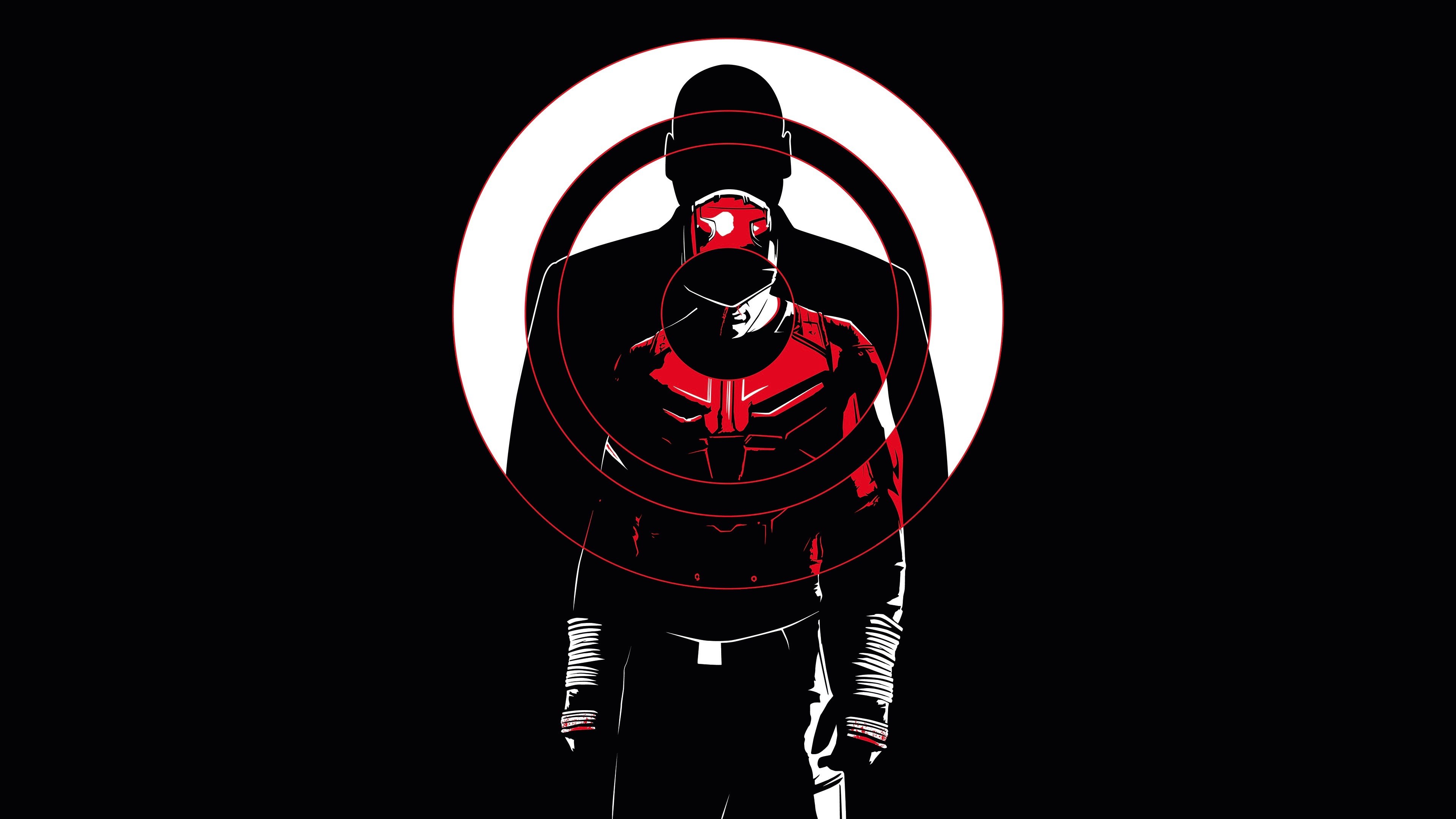 Daredevil, DC Comics, Superhéroes de DC, AMOLED, Fondo negro