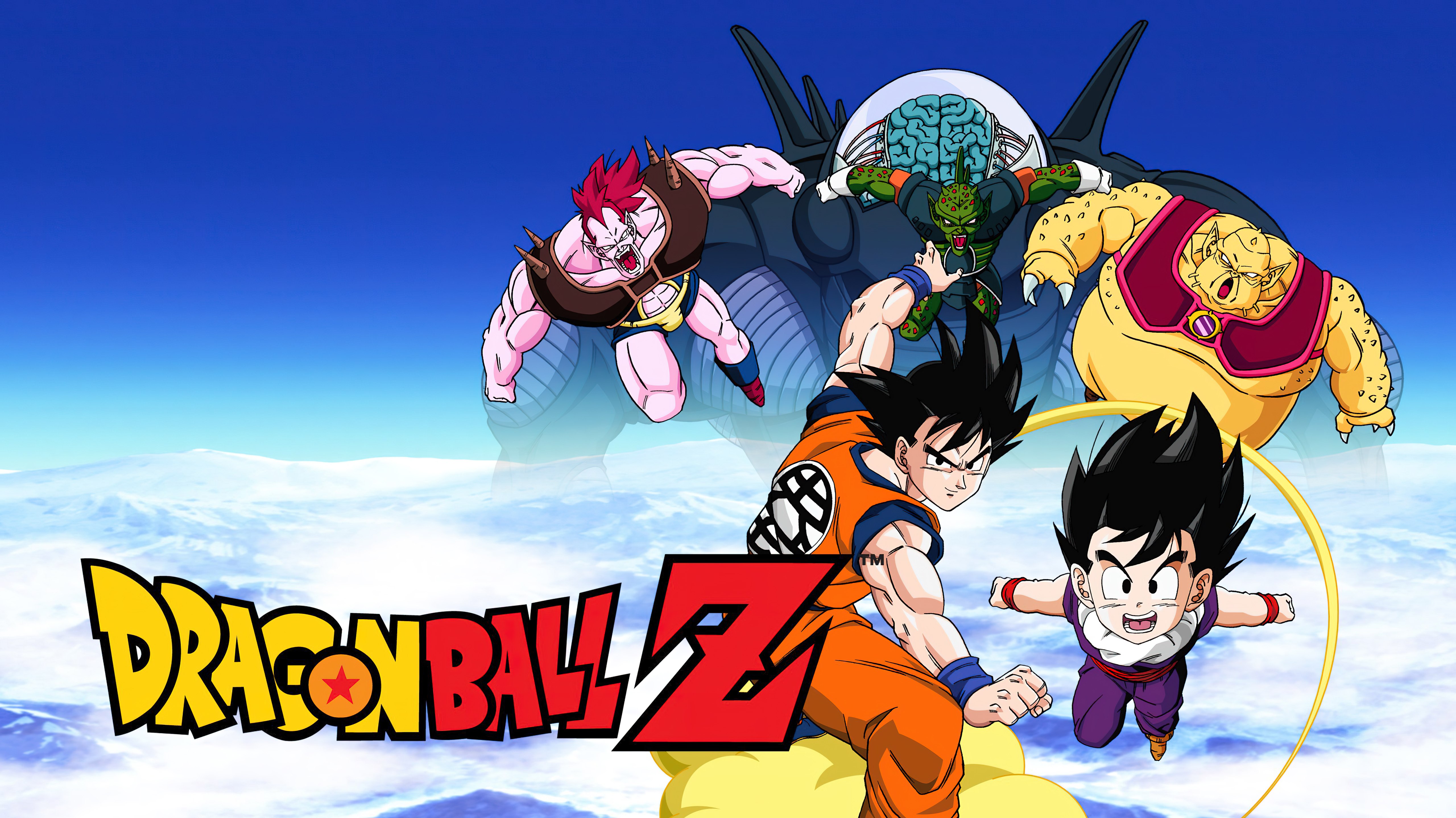 Dragon Ball Z, 5K, Personajes, Ebifurya, Misokatsun, Son Goku, Gohan niño