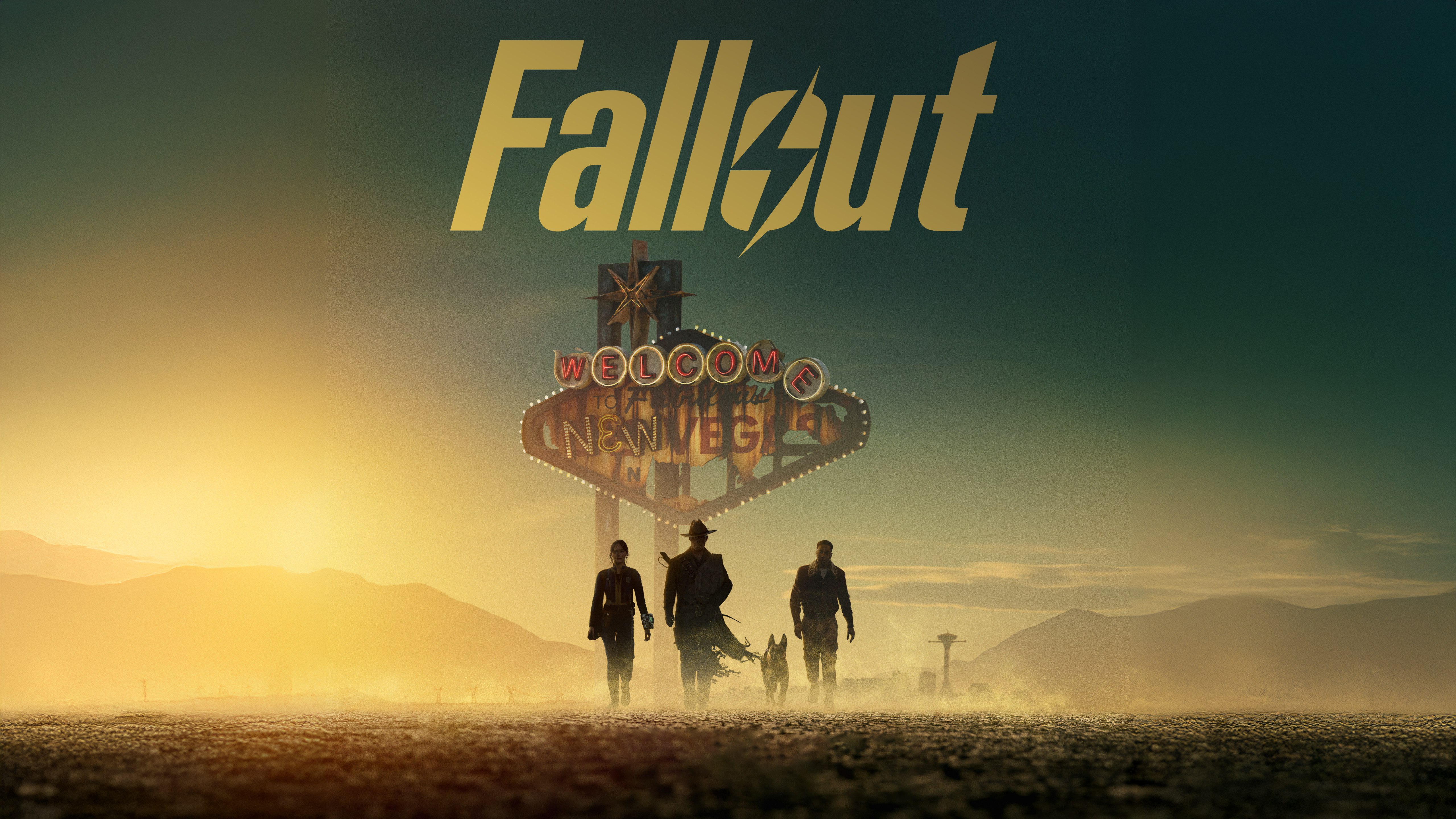 Fallout, Serie de 2025, Temporada 2, Lucy MacLean, Ghoul, Maximus, Dogmeat, Serie original de Amazon, 5K