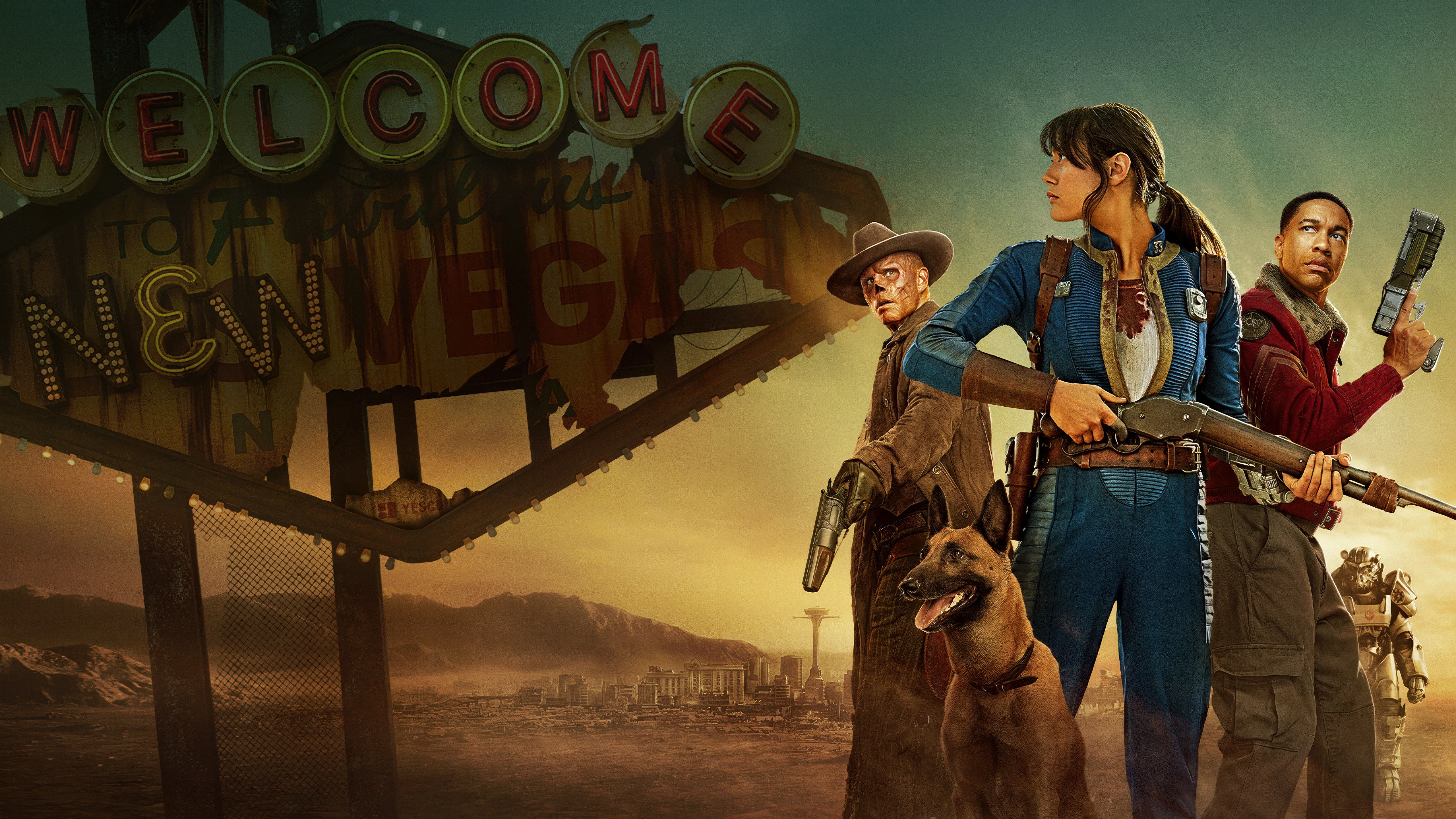 Fallout, Serie de 2026, Temporada 2, Ella Purnell, Aaron Moten, Ghoul, 5K