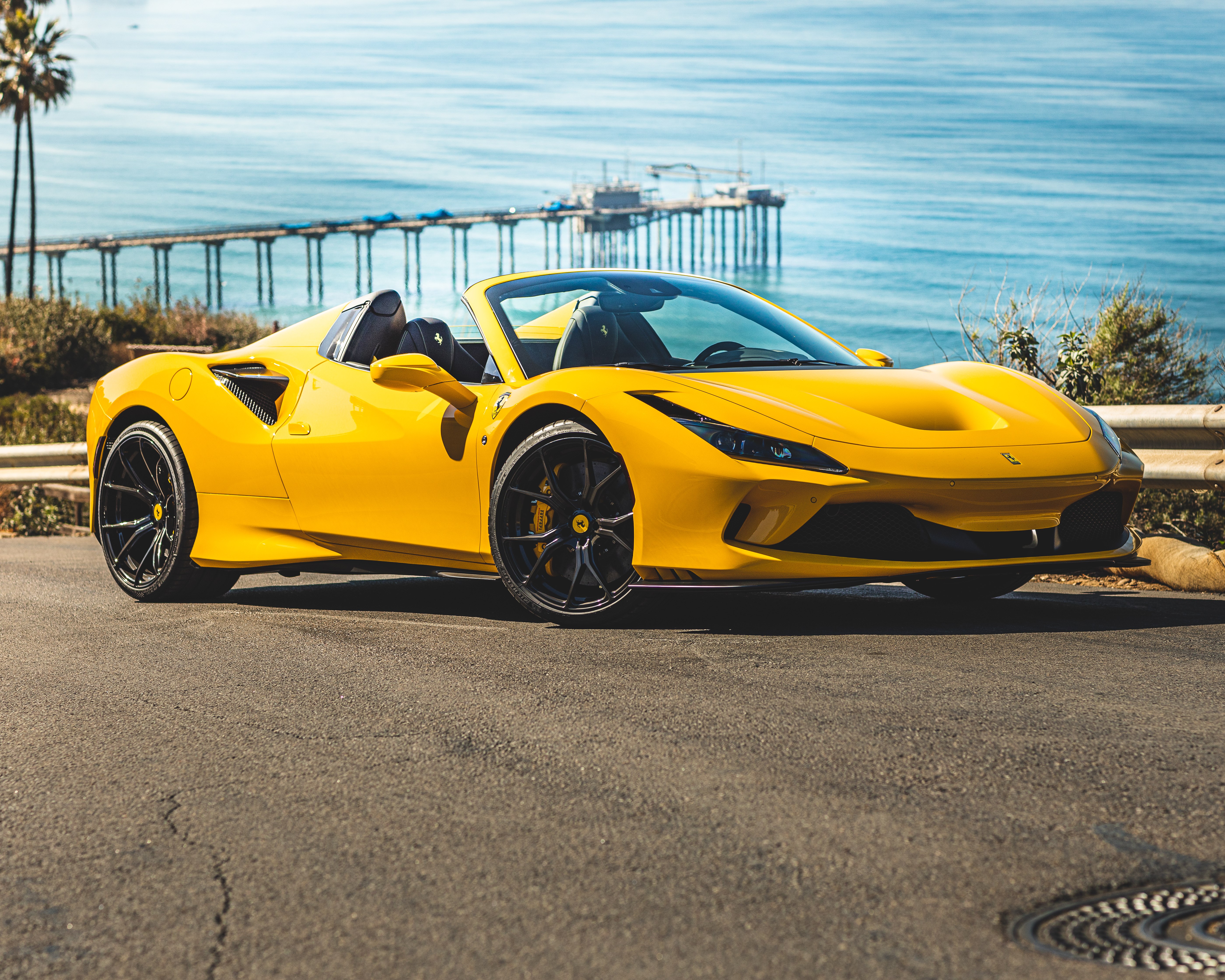 Ferrari F8 Spider, Coche deportivo de lujo, 5K