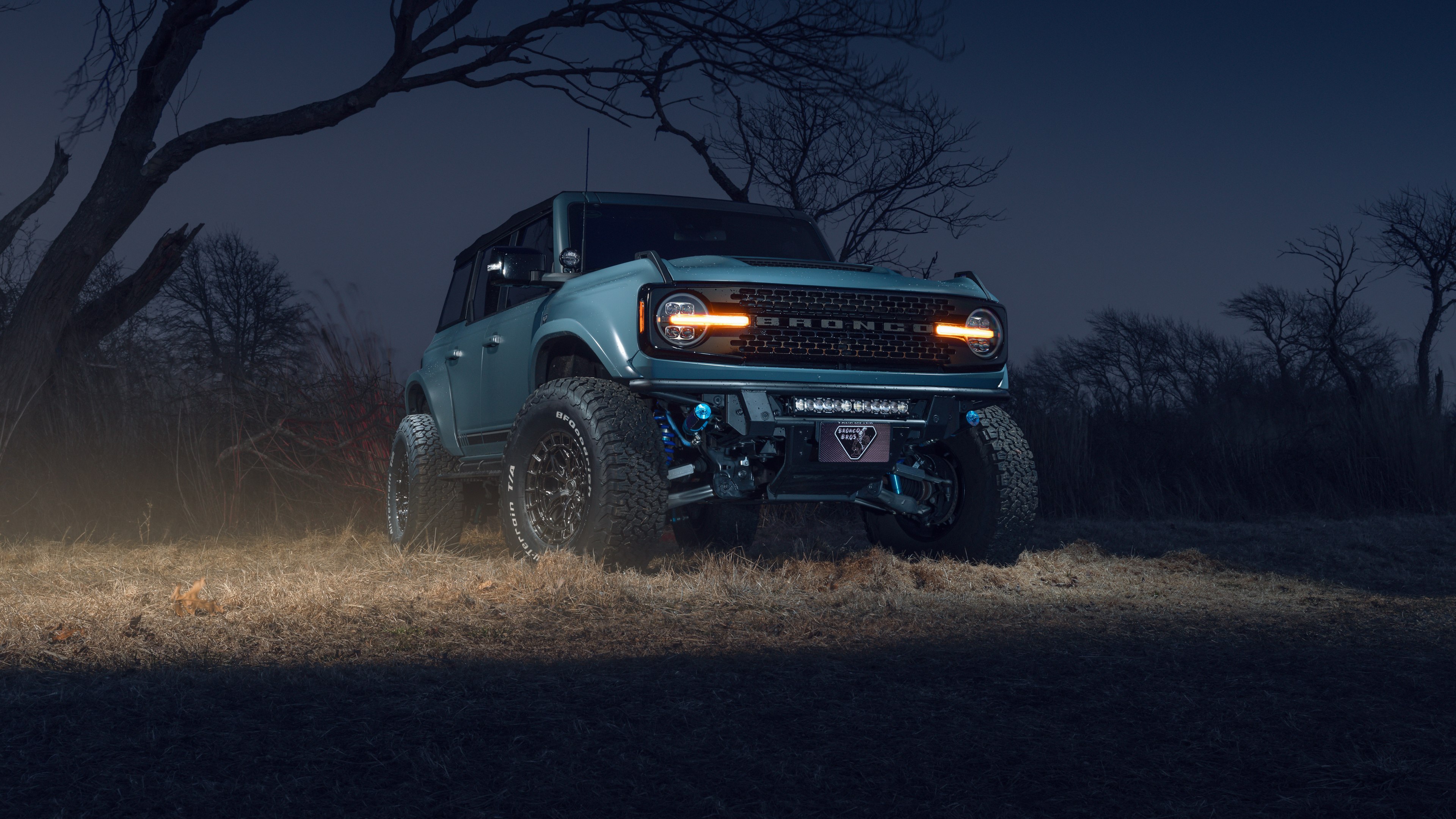 Ford Bronco, Noche, Sesión de fotos