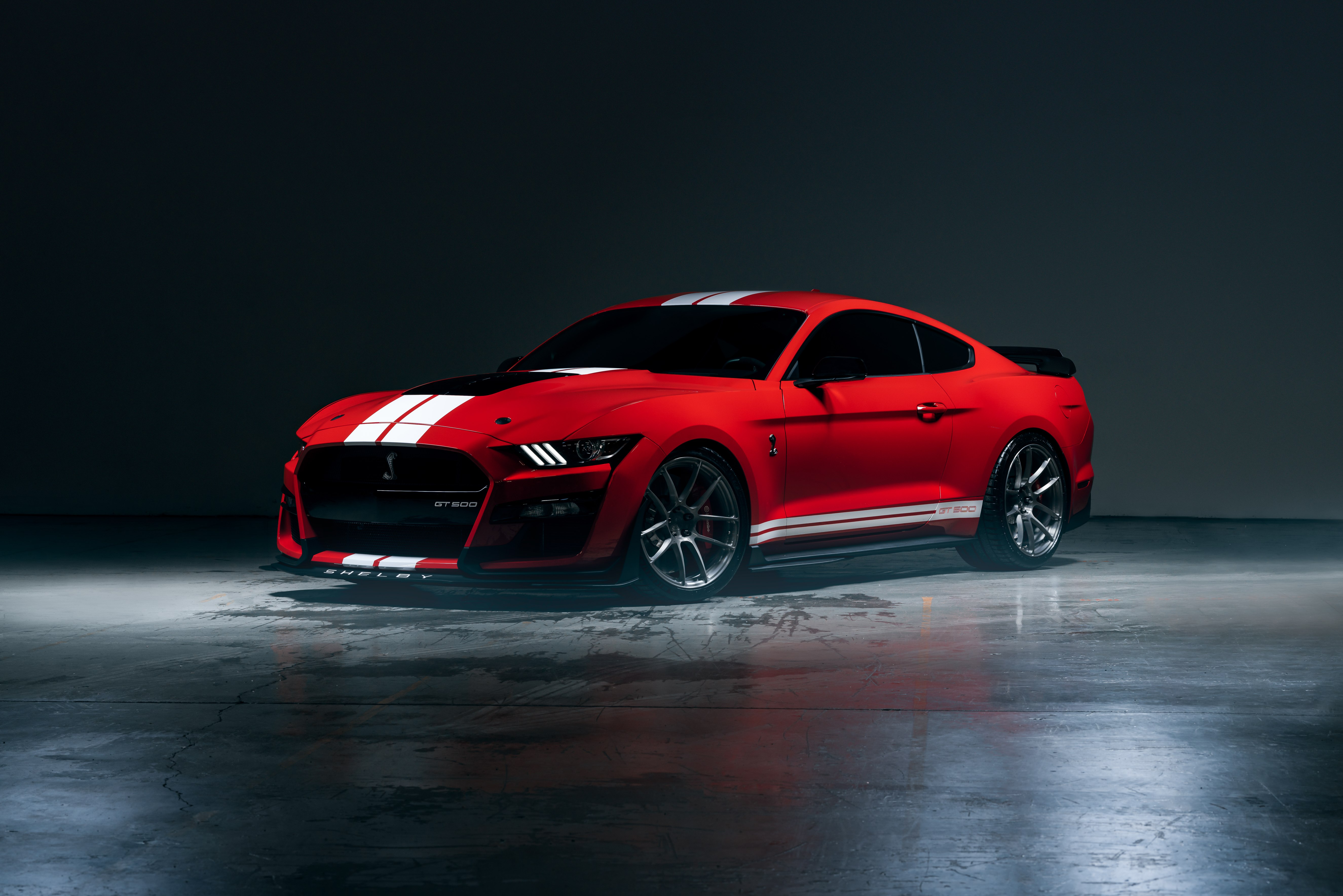 Ford Mustang Shelby GT500, 5K, CGI