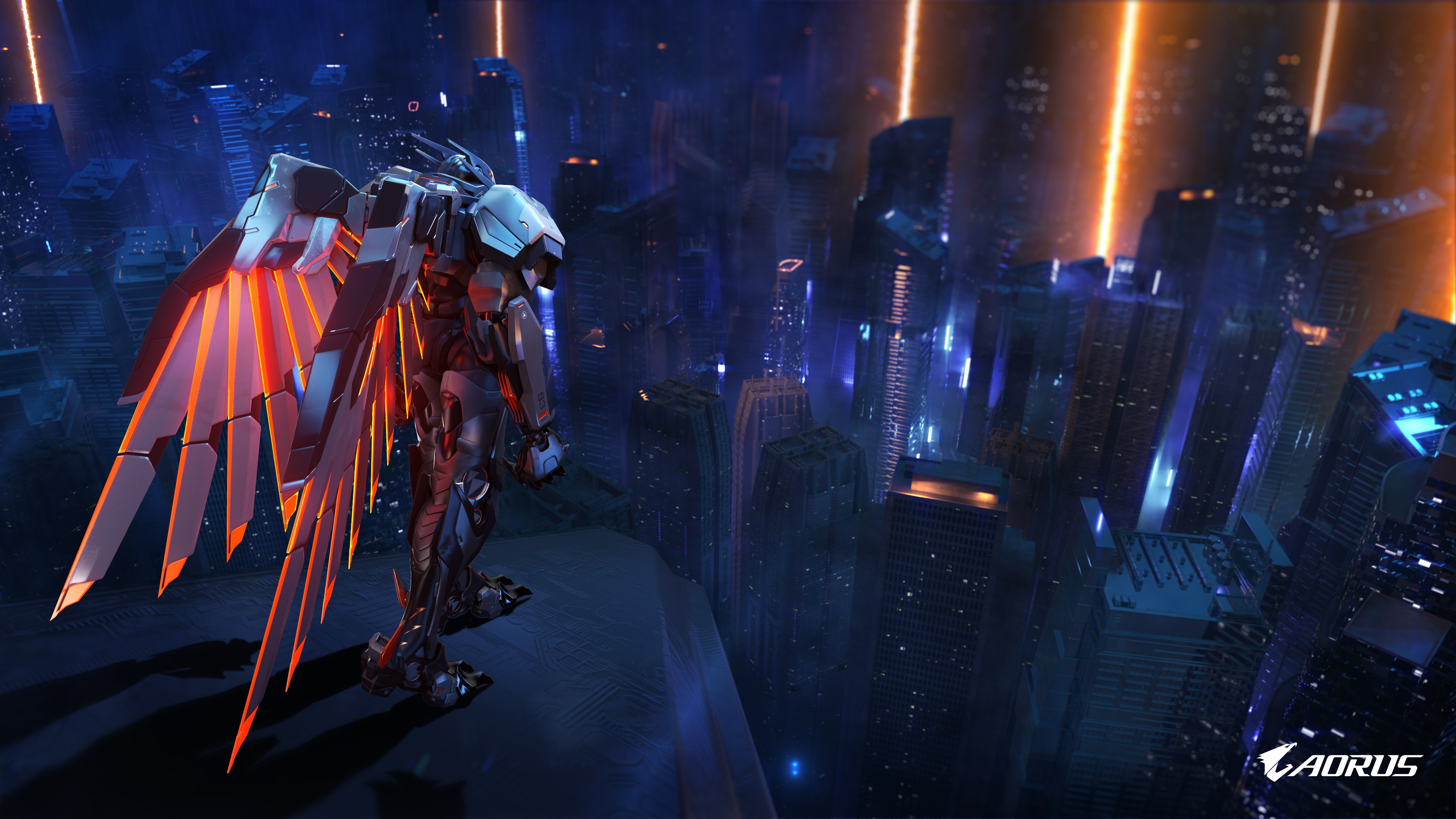 Gigabyte AORUS Gaming, Cyberpunk, Cyborg