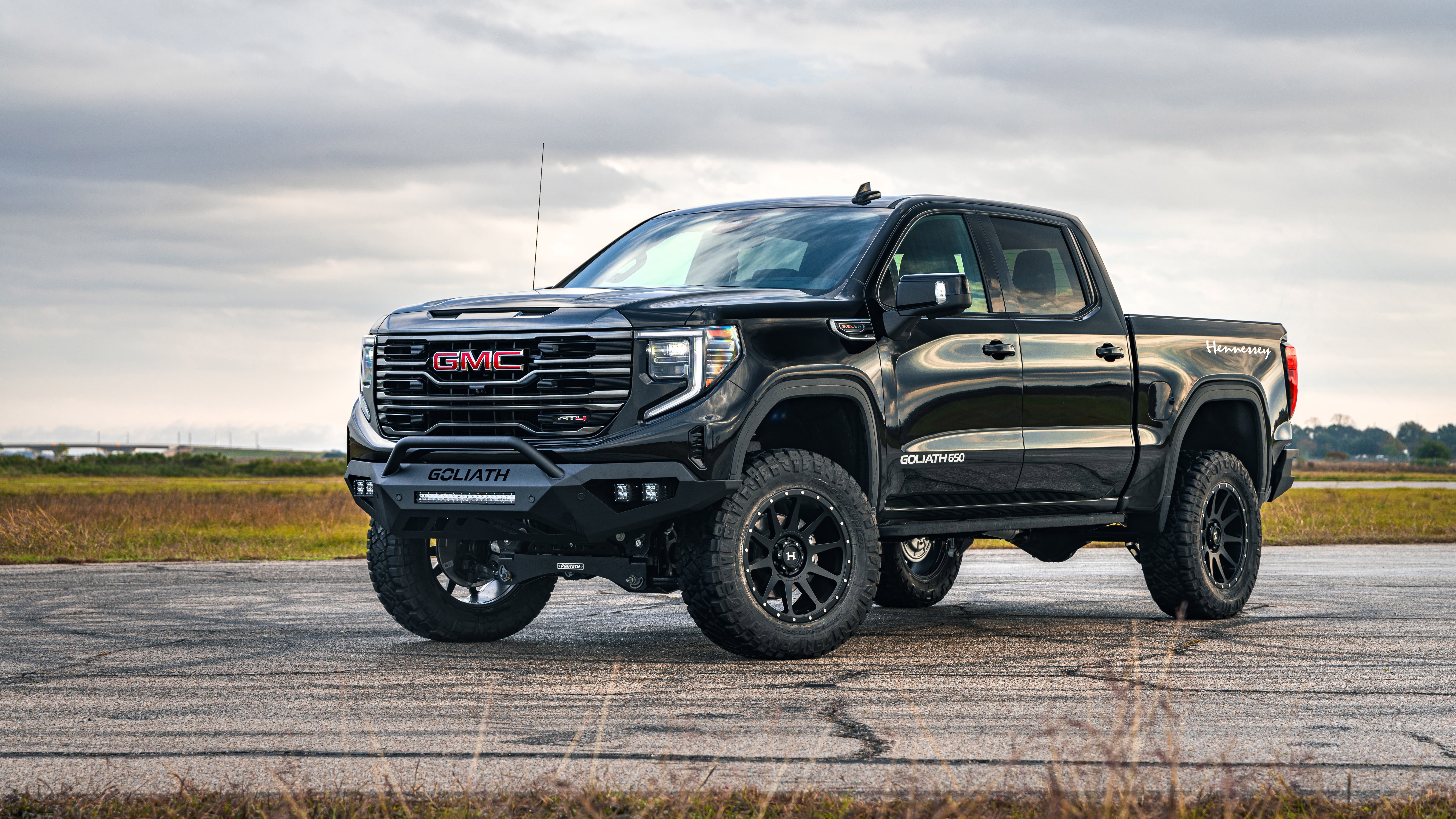GMC Sierra, Hennessey, Camionetas todoterreno, Pickup, 5K, 8K