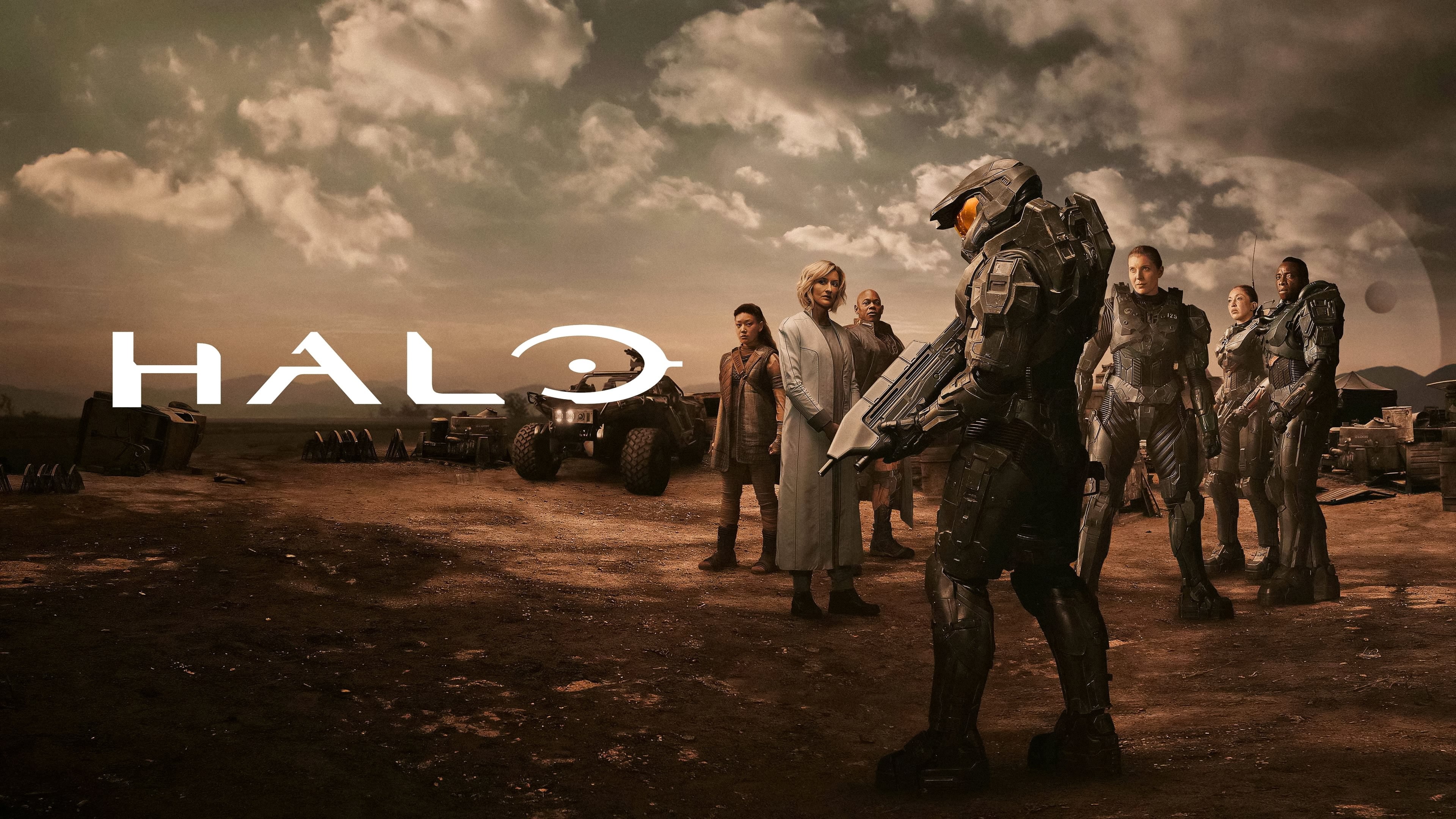 Halo, Serie de 2022, Master Chief, Natascha McElhone, Bokeem Woodbine, Pablo Schreiber, Bentley Kalu, Kate Kennedy, Natasha Culzac, Yerin Ha, Serie de televisión