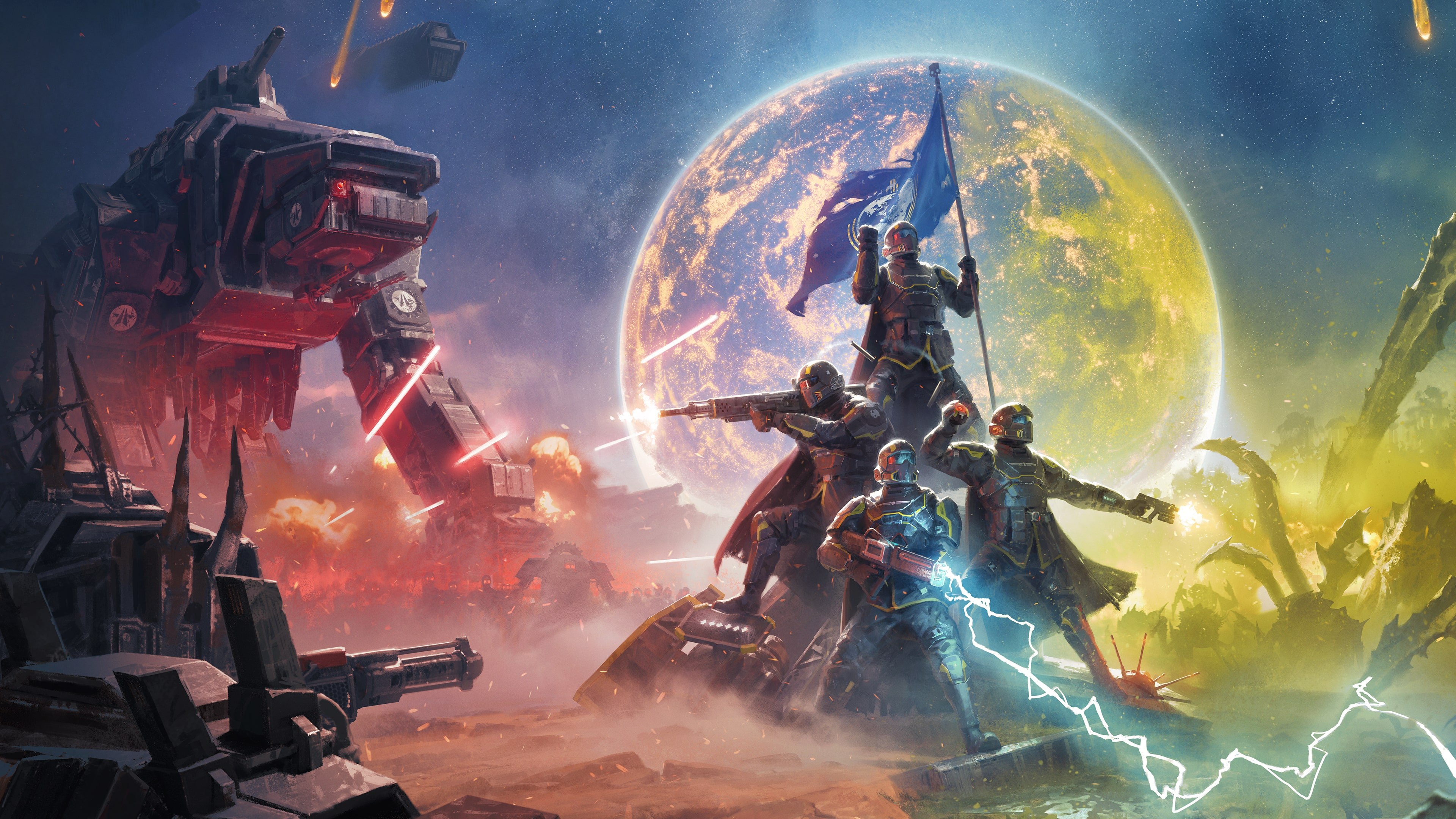 Helldivers 2, Juegos de 2024, Arte del videojuego