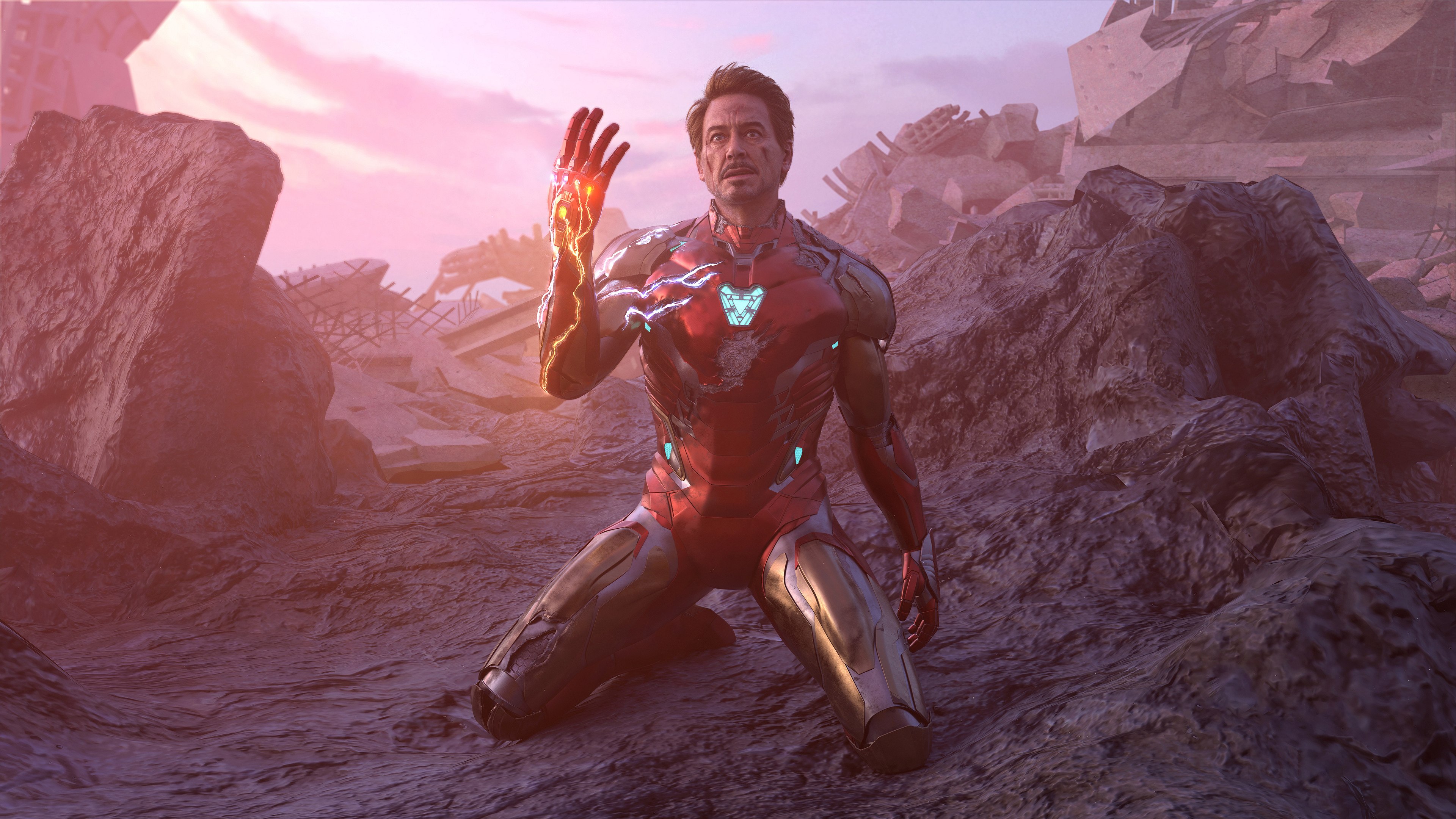 Iron Man, Tony Stark, Vengadores: Endgame, I Am Iron Man, CGI, Marvel Comics, Robert Downey Jr
