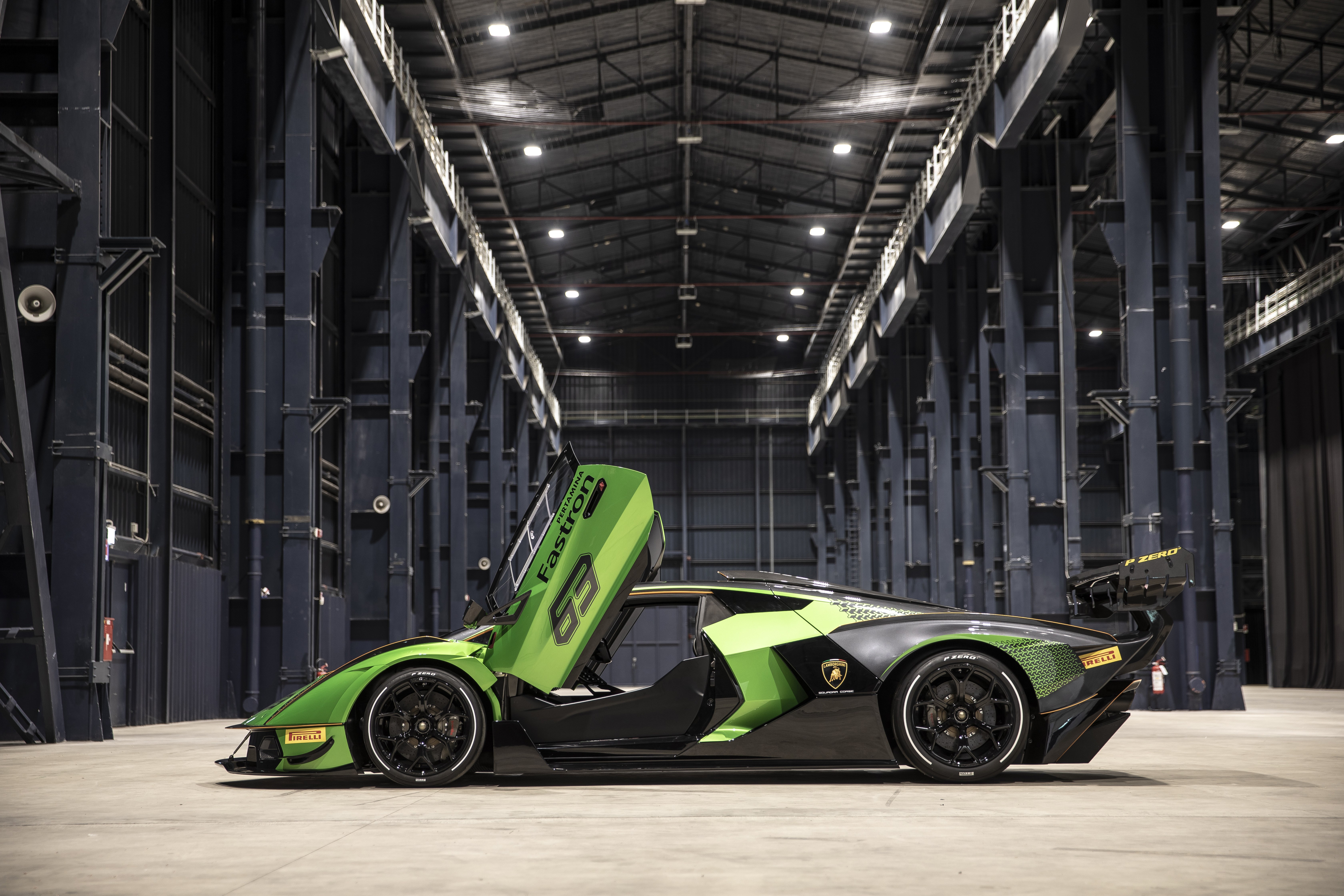 Lamborghini Essenza SCV12, Coche de altas prestaciones, Hiperdeportivos, 2021, 5K
