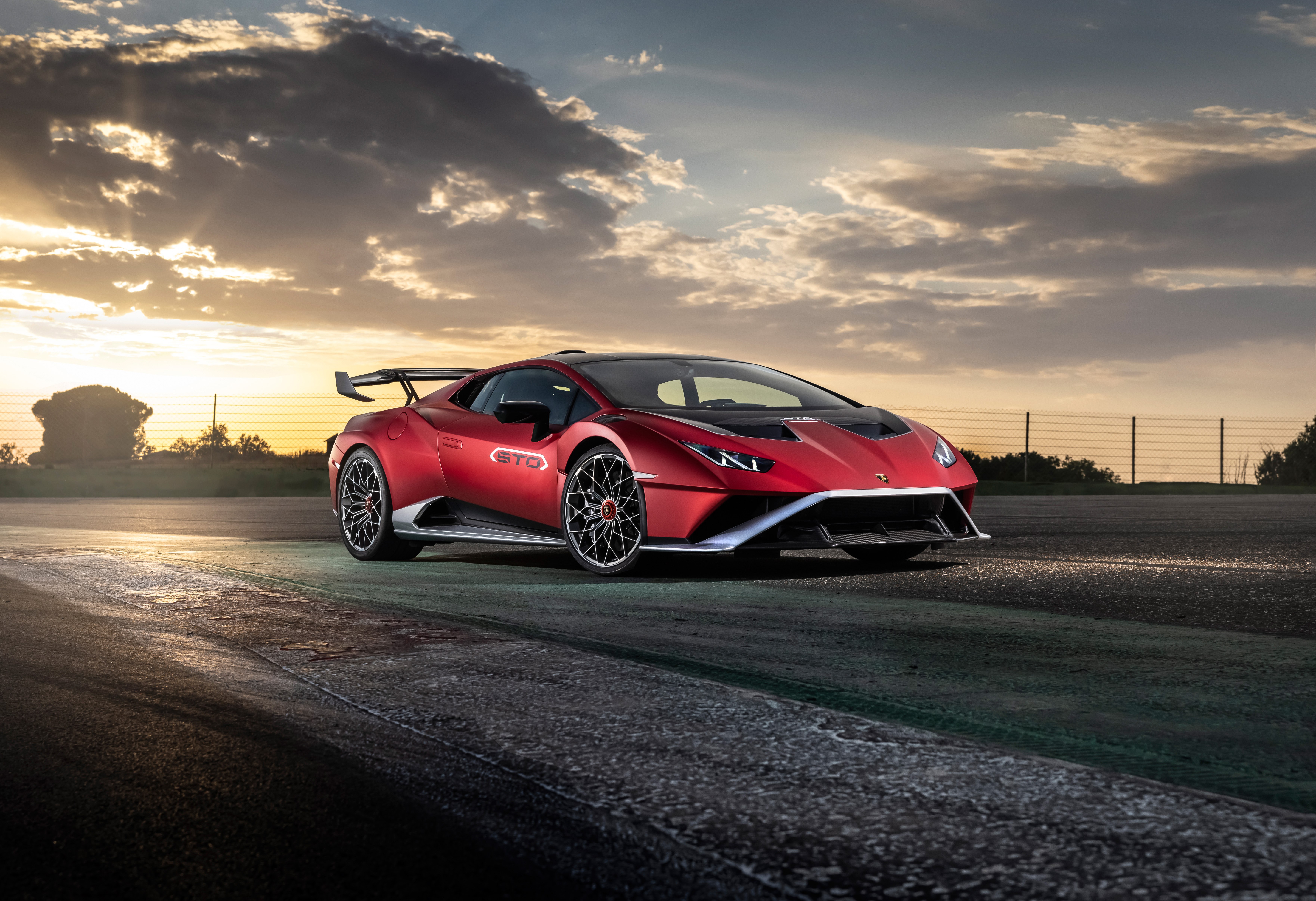 Lamborghini Huracán STO, Alto rendimiento, Coches deportivos, 2021, 5K, 8K
