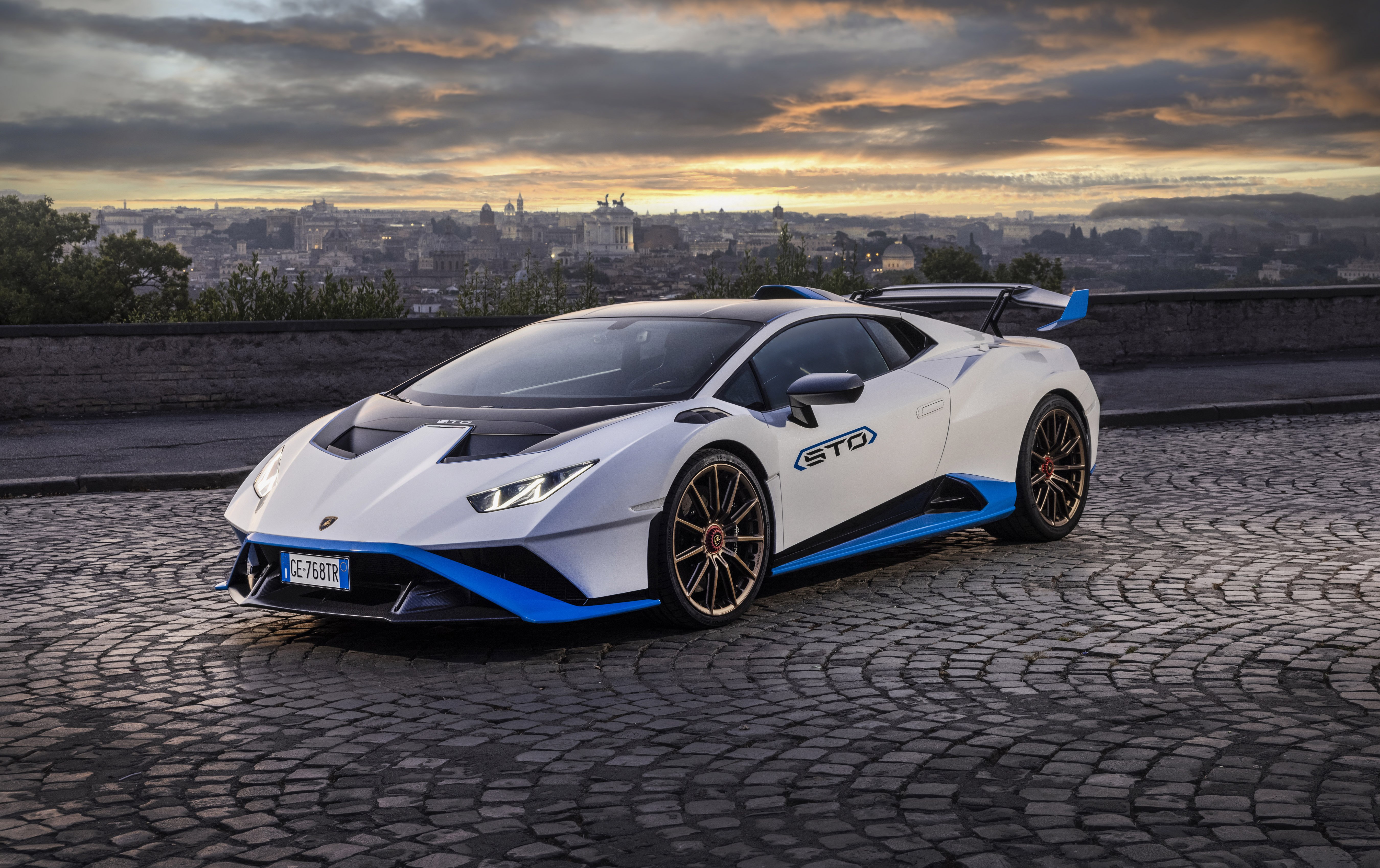 Lamborghini Huracán STO, Superdeportivo, Coches deportivos, 2021, 5K