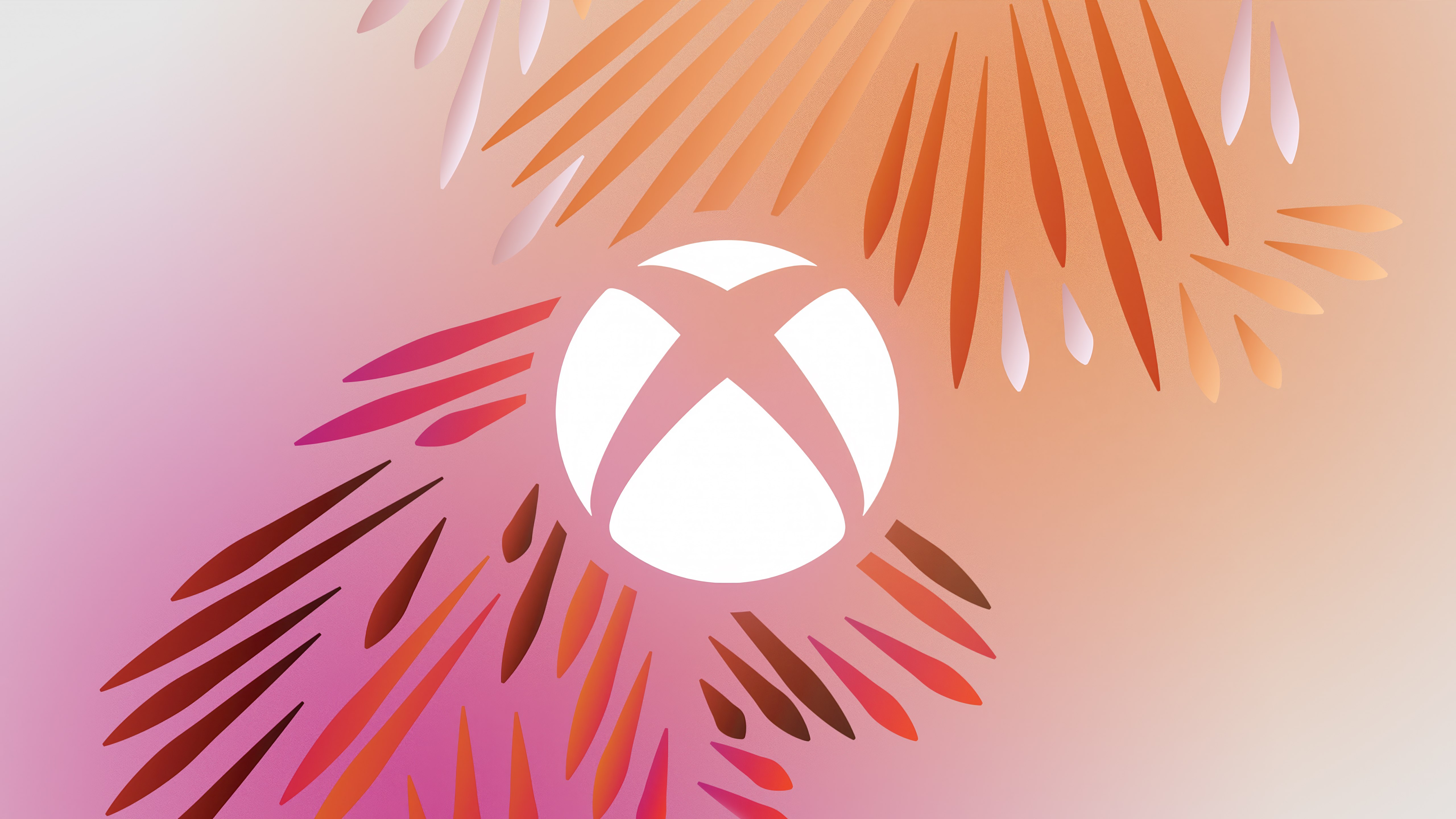 Logo de Xbox, Artístico, 5K, Fondo degradado