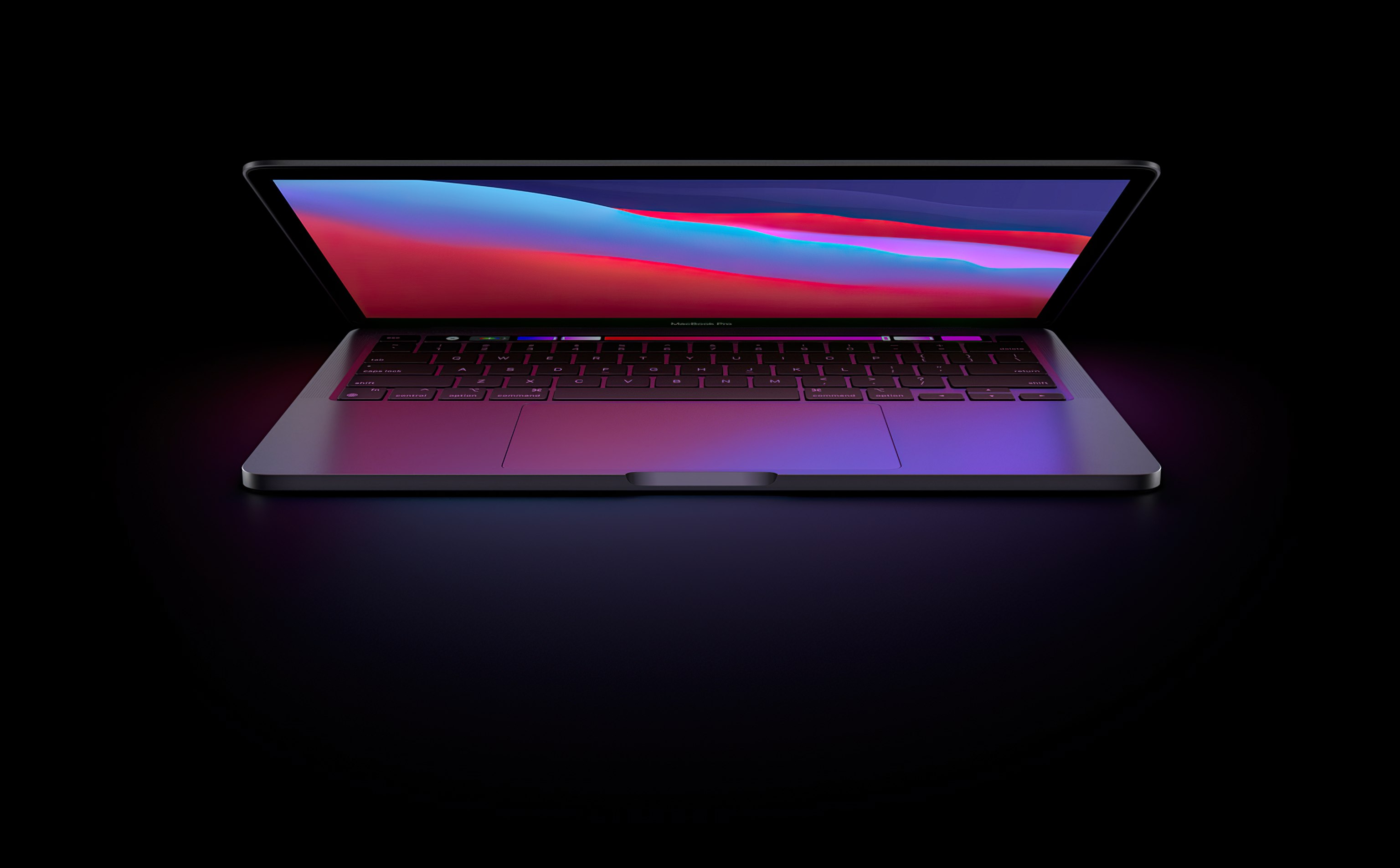 MacBook Pro, Apple Event, 2020, Fondo oscuro