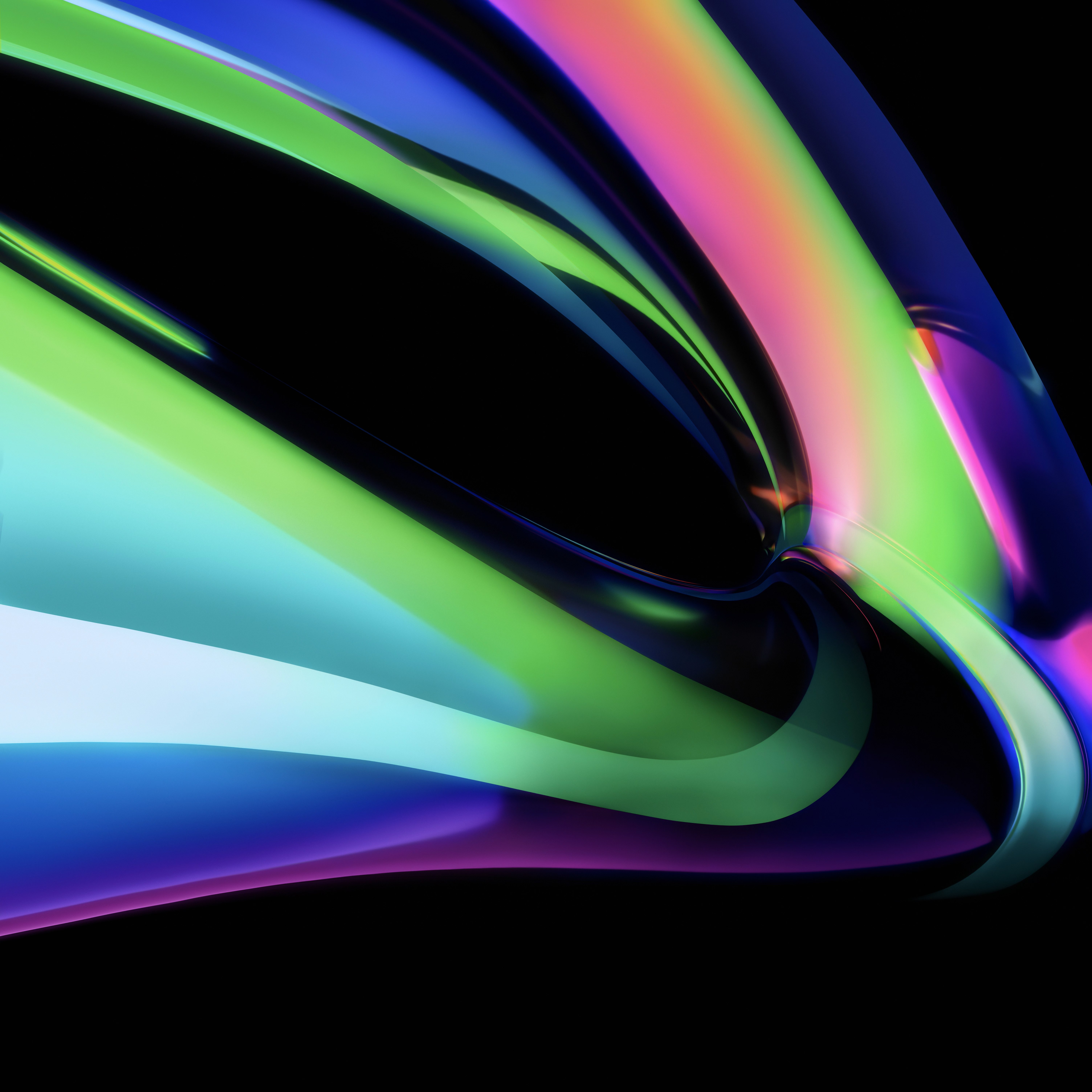 MacBook Pro, Apple M1, Multicolor, Verde claro, Brillante, Stock, 5K