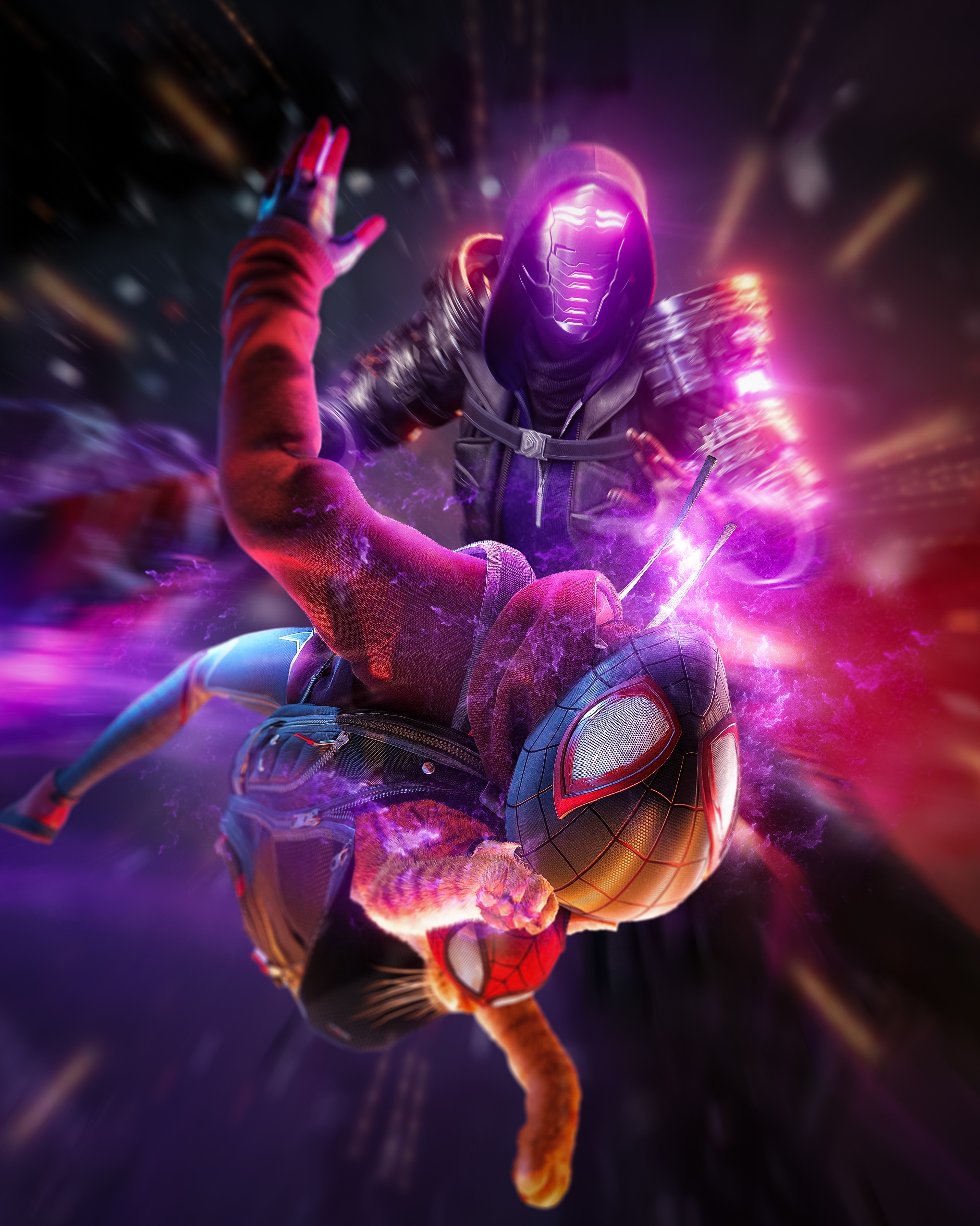 Marvel's Spider-Man: Miles Morales, Arte conceptual, PlayStation 5, Spiderman