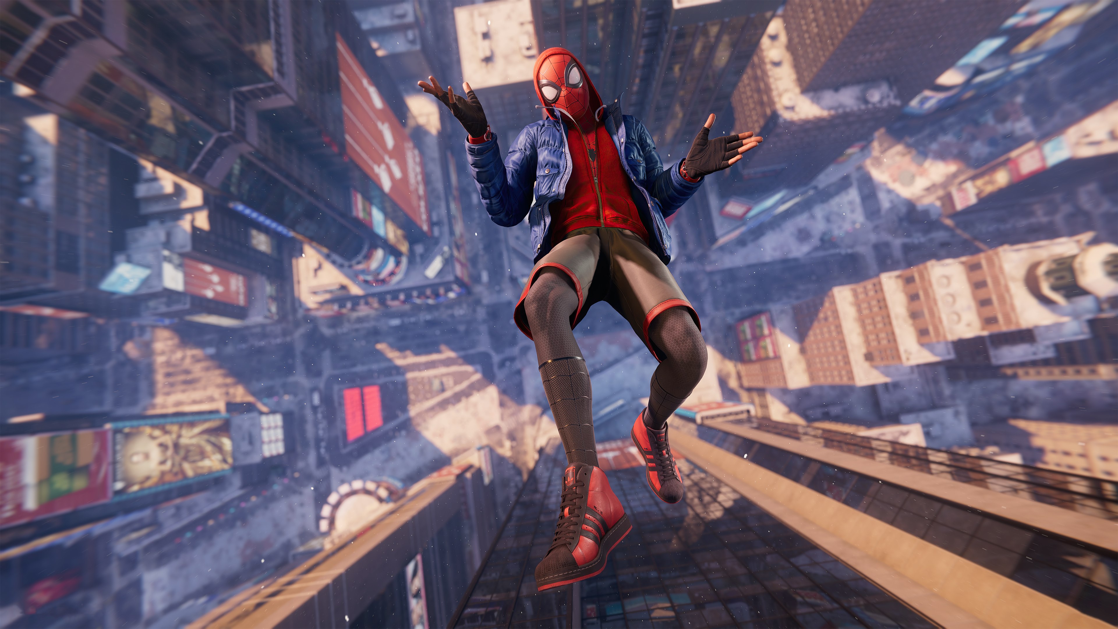 Marvel's Spider-Man: Miles Morales, Jugabilidad, PlayStation 5, Cayendo, Juegos de 2020, Spiderman