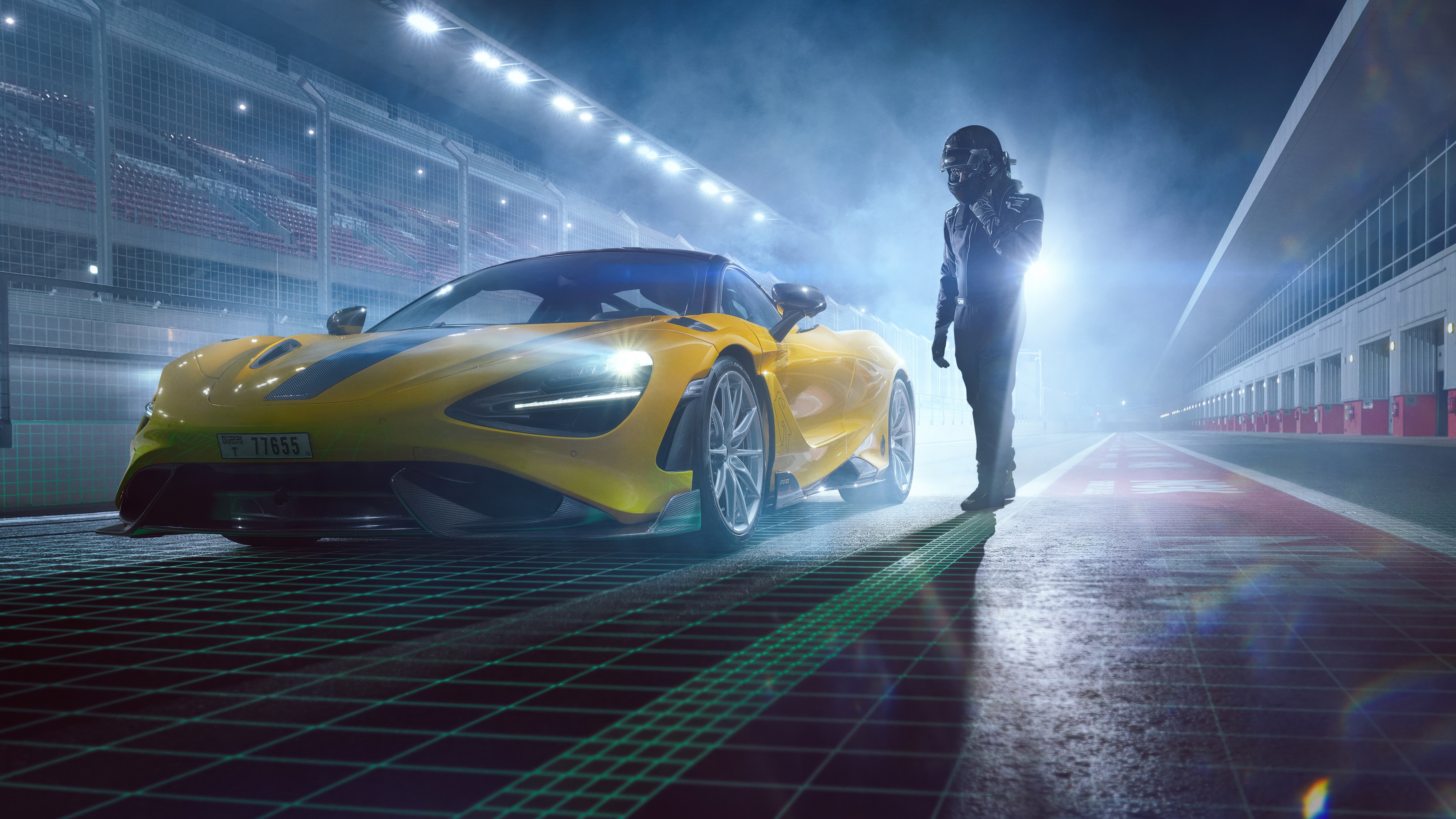 McLaren 765LT, MSO, 5K, Circuito de carreras, Piloto