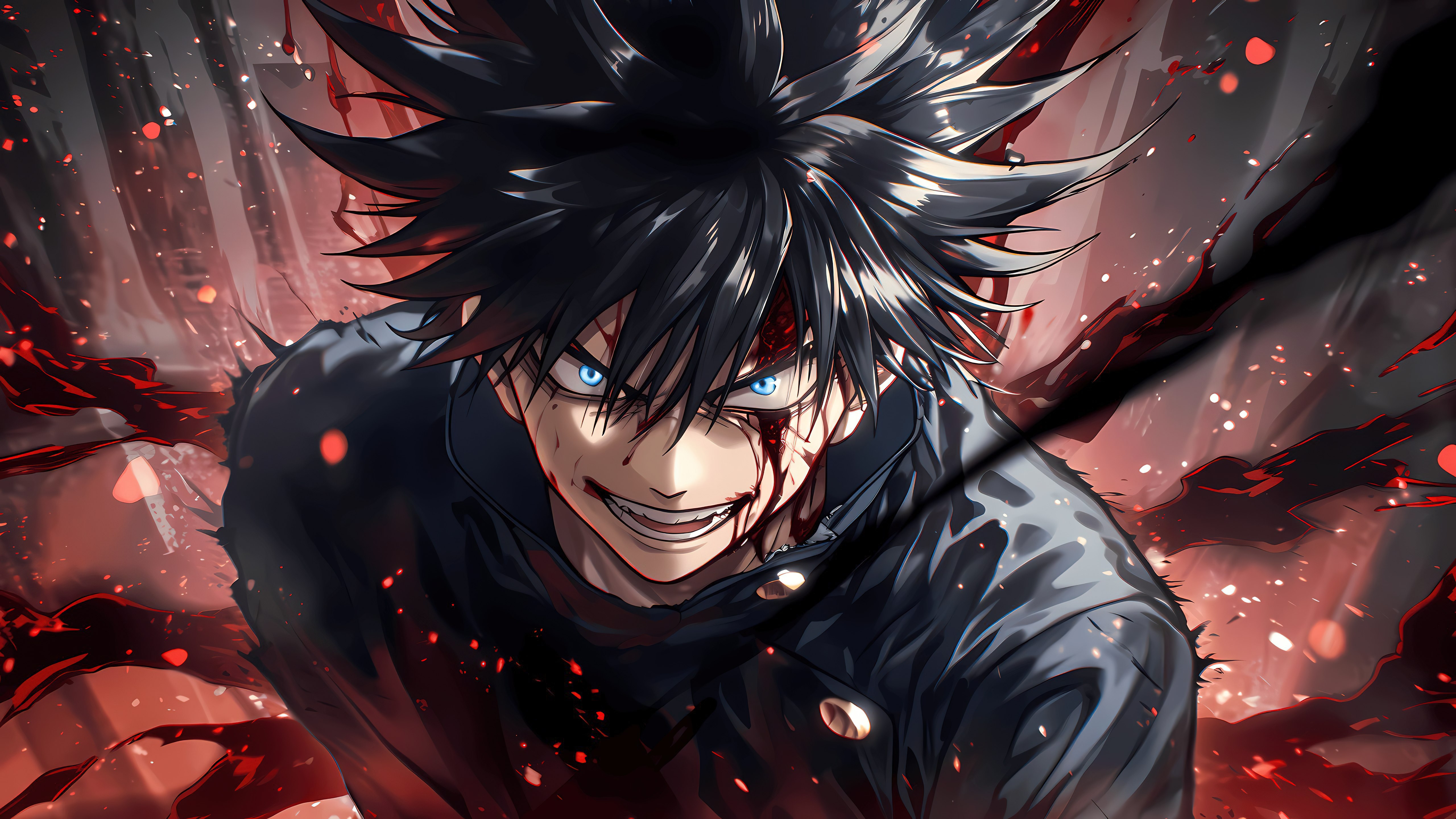 Megumi Fushiguro, Arte con IA, Jujutsu Kaisen, 5K