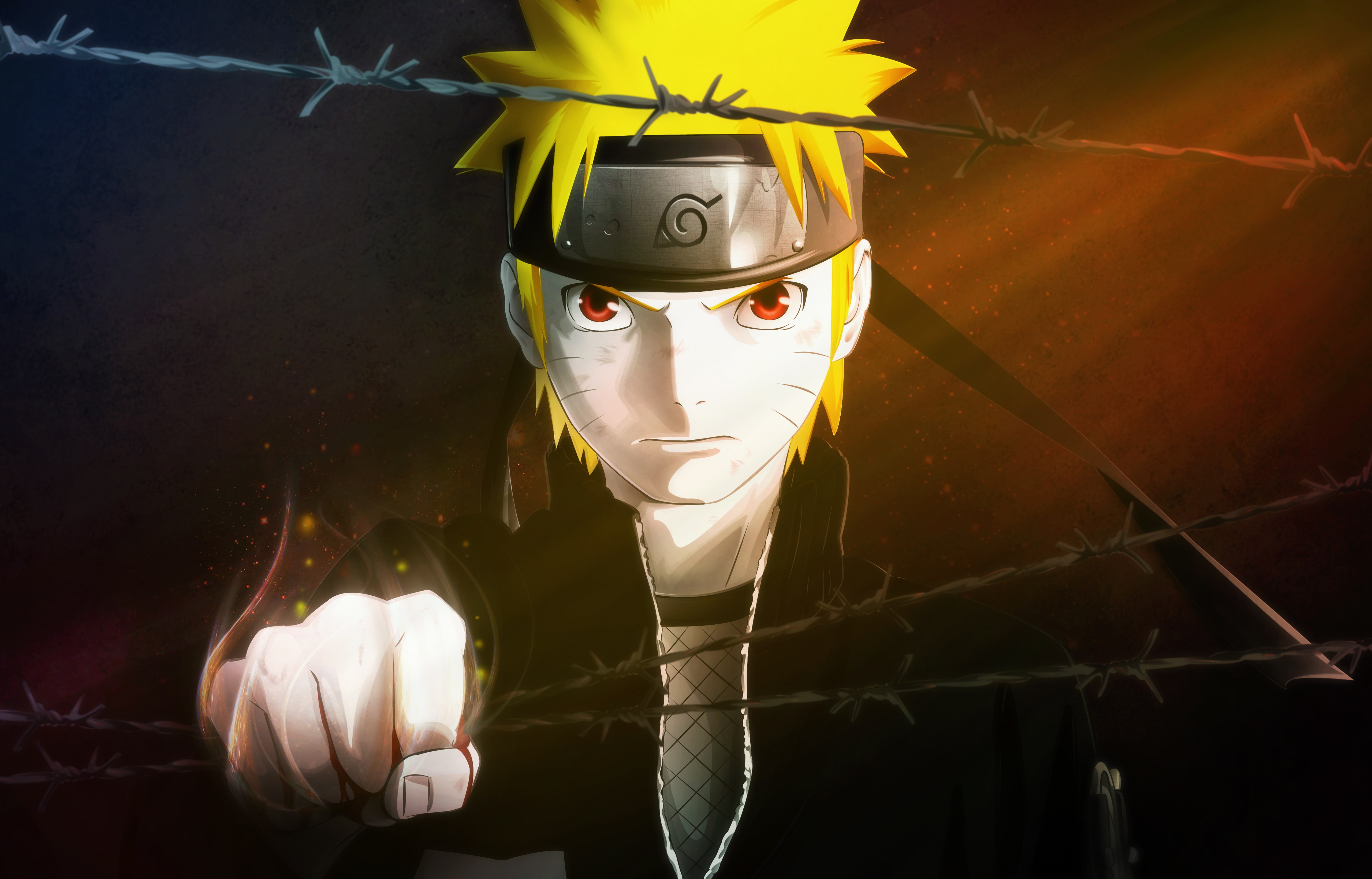 Naruto Uzumaki, 5K, Ilustración artística