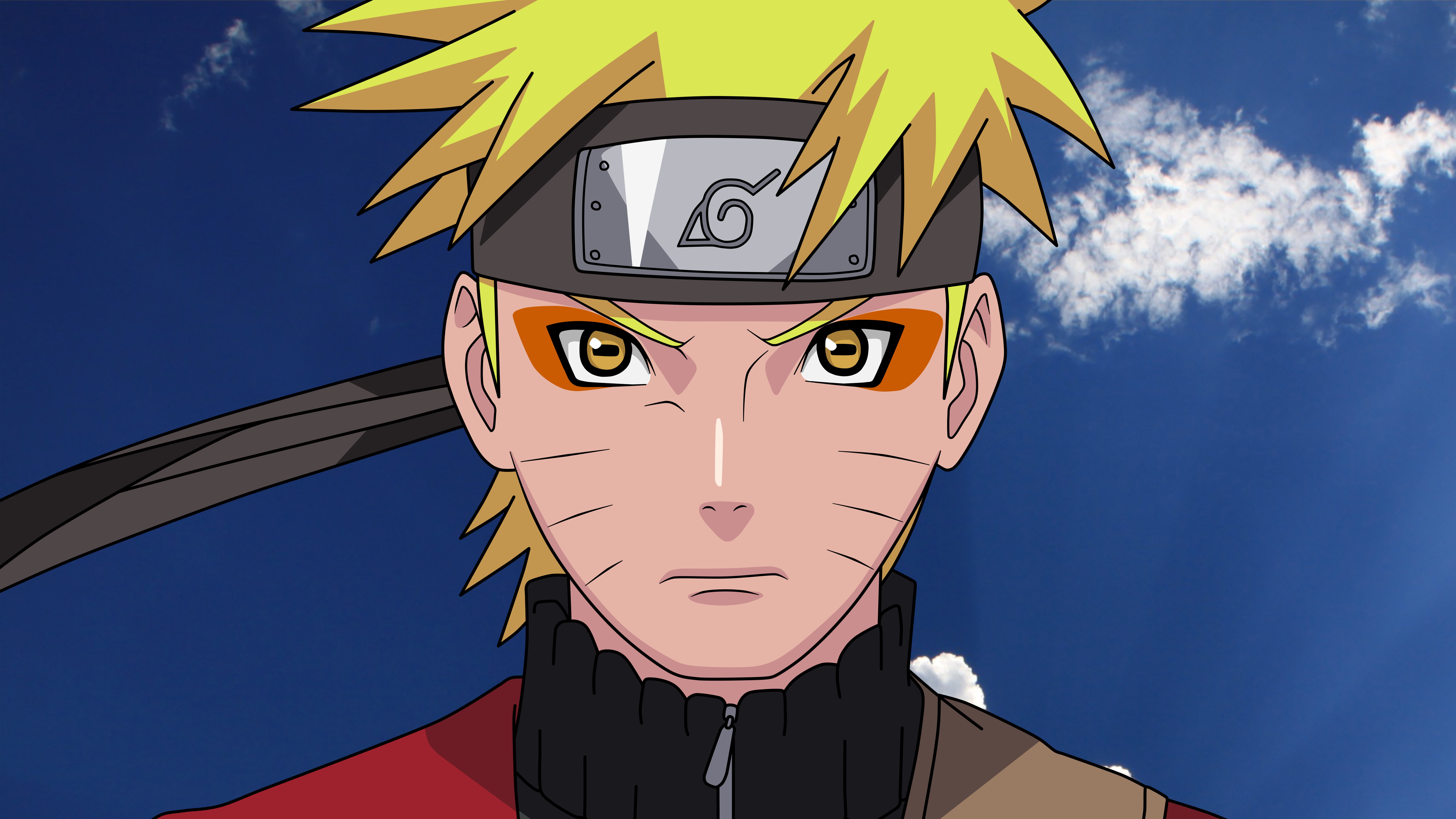 Naruto Uzumaki, Modo Sabio, 5K, 8K, Naruto Shippuden