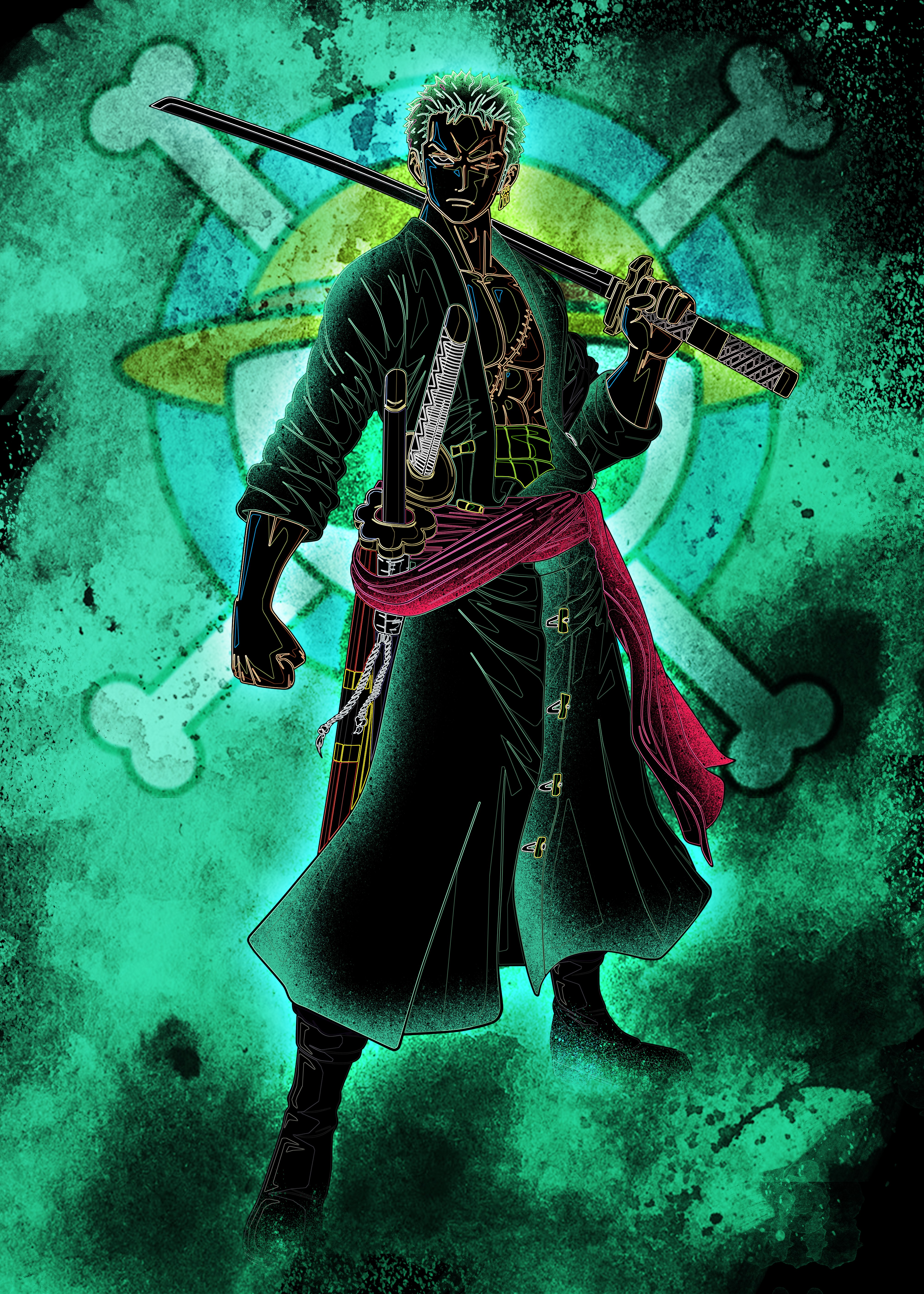 One Piece, Roronoa Zoro, Piratas del Sombrero de Paja