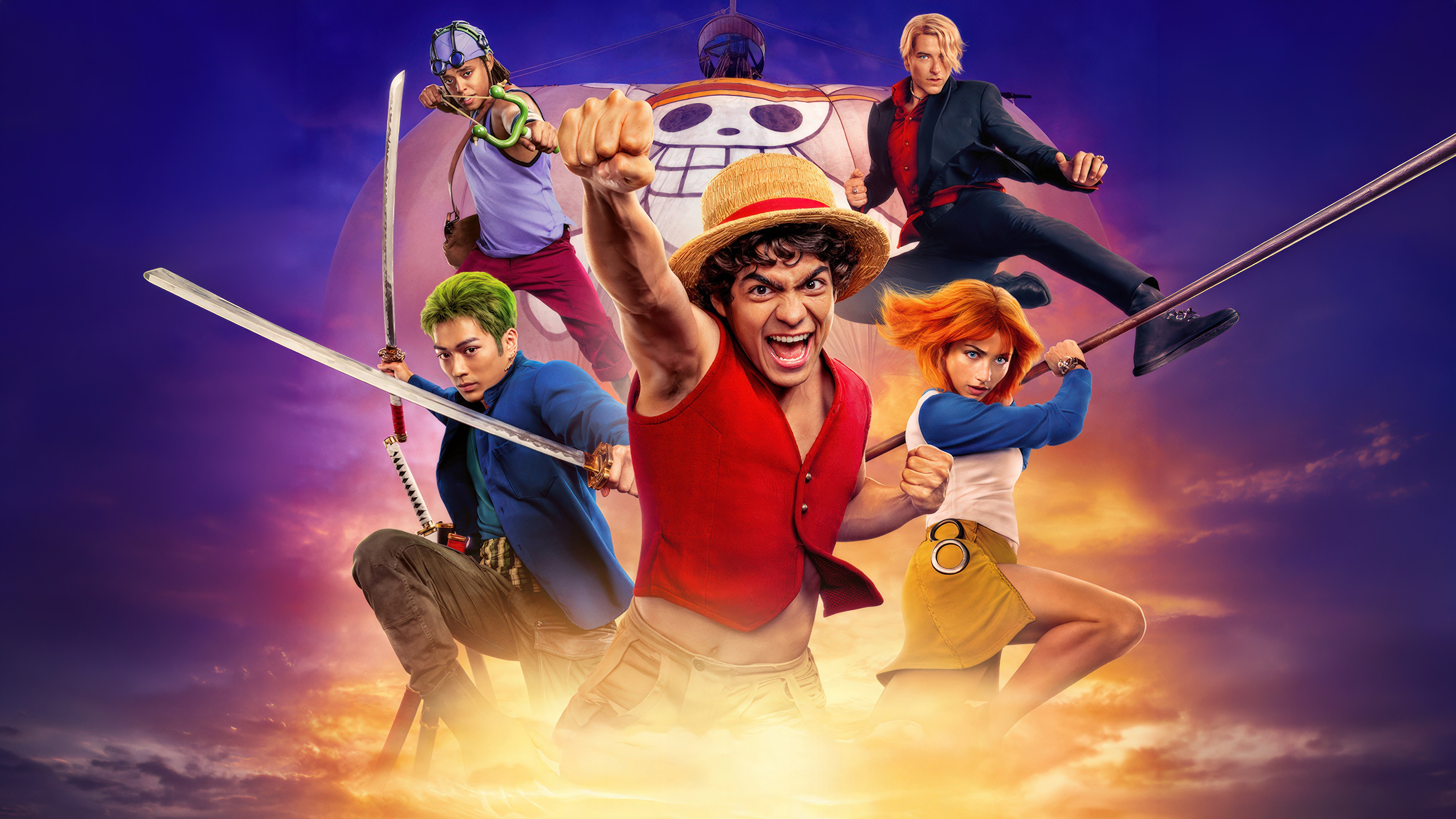 One Piece, Serie de 2026, Temporada 2, Serie de Netflix, 5K