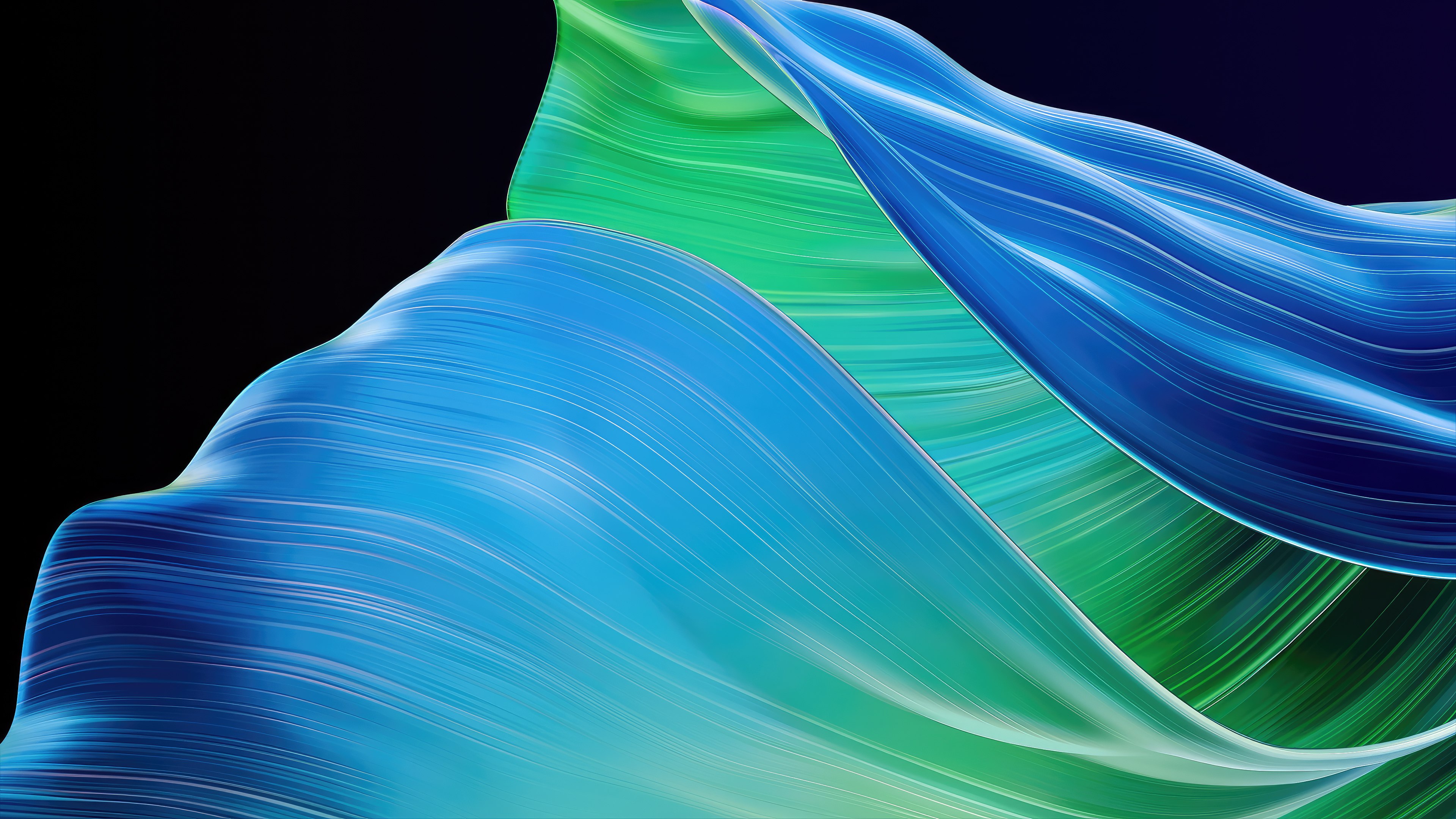 Oppo, Tema oscuro, Fondo abstracto