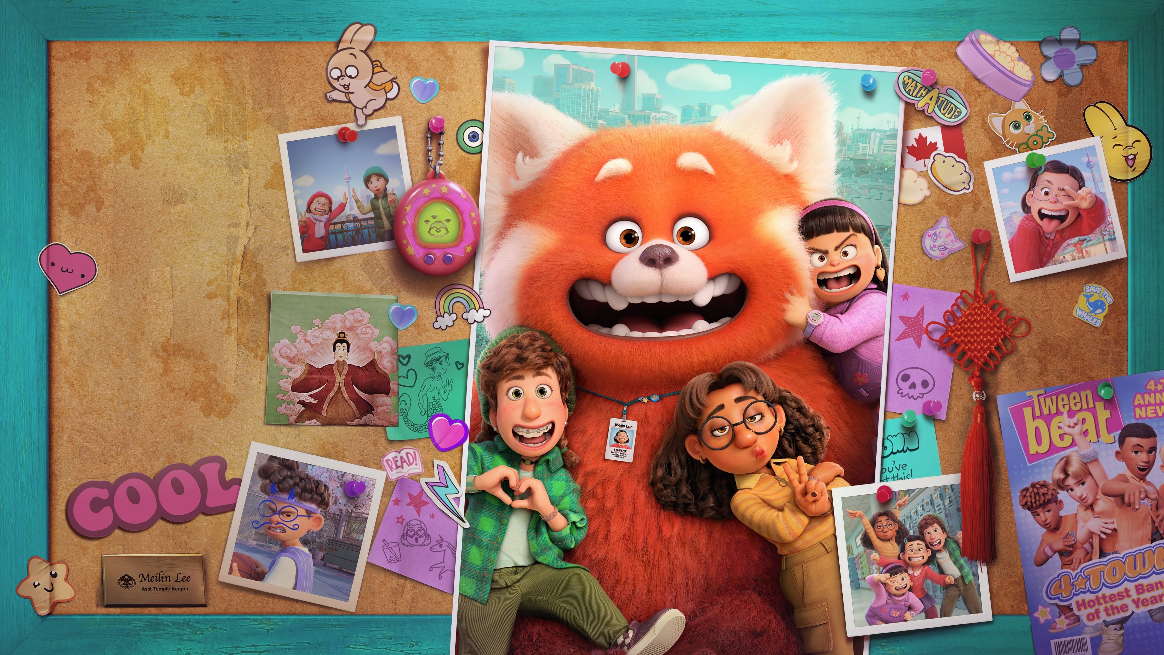 Pixar, Turning Red, Películas de 2022, Animación, Ming Lee, Mei Lee, Meilin Lee
