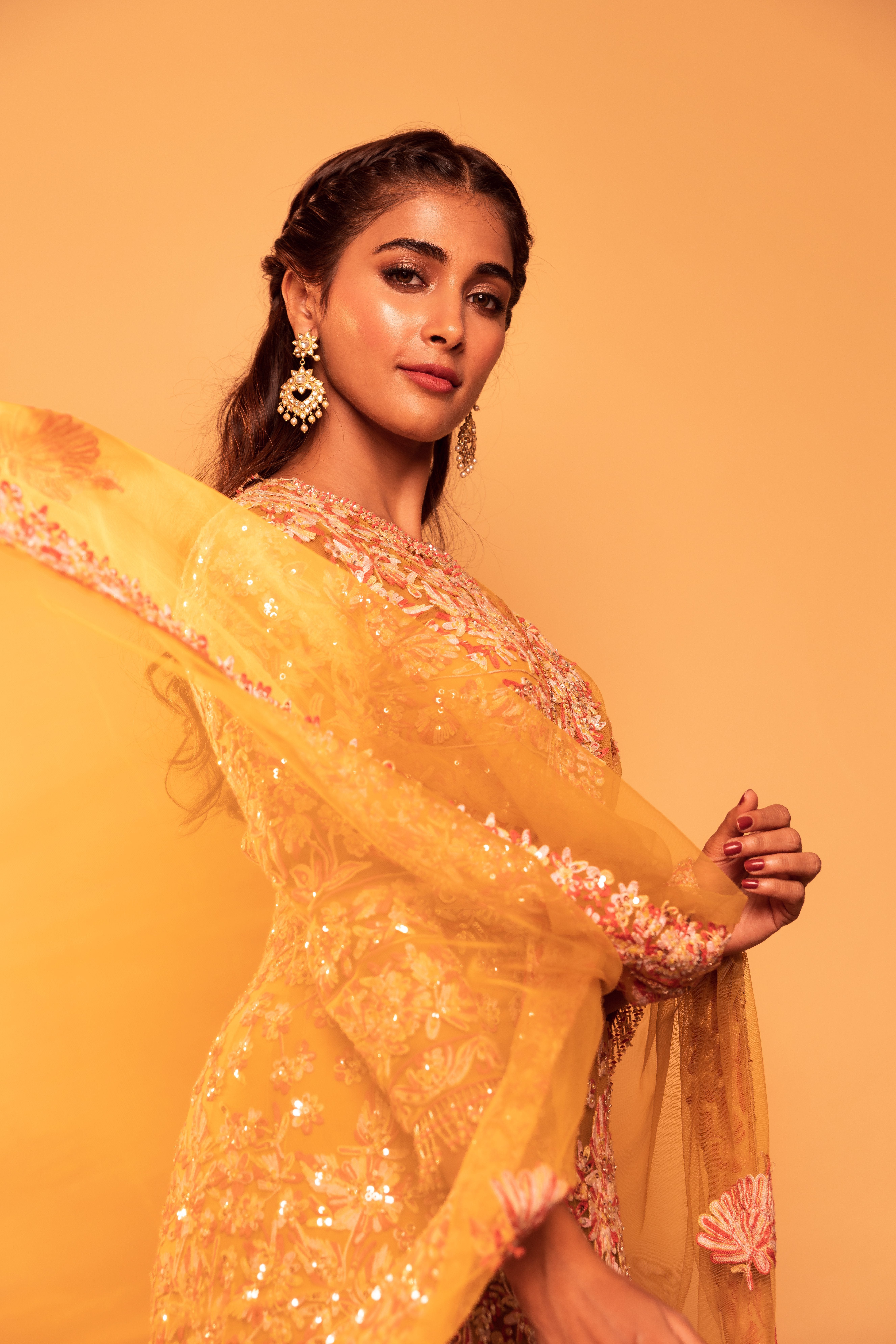 Pooja Hegde, Actriz india, Actriz de Bollywood, Actriz hermosa, 5K