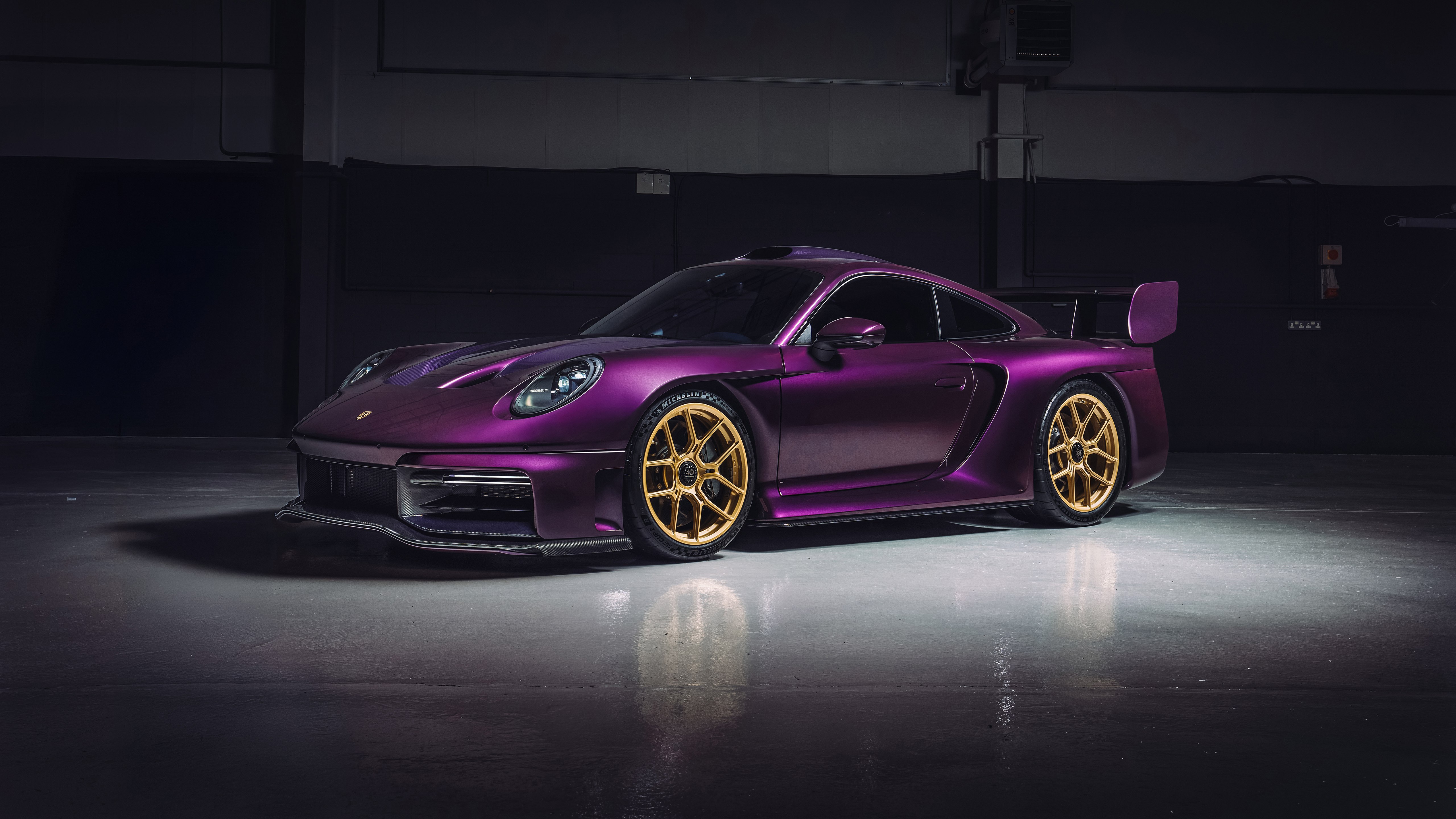 Porsche 911 Turbo S, Tuning personalizado, 5K
