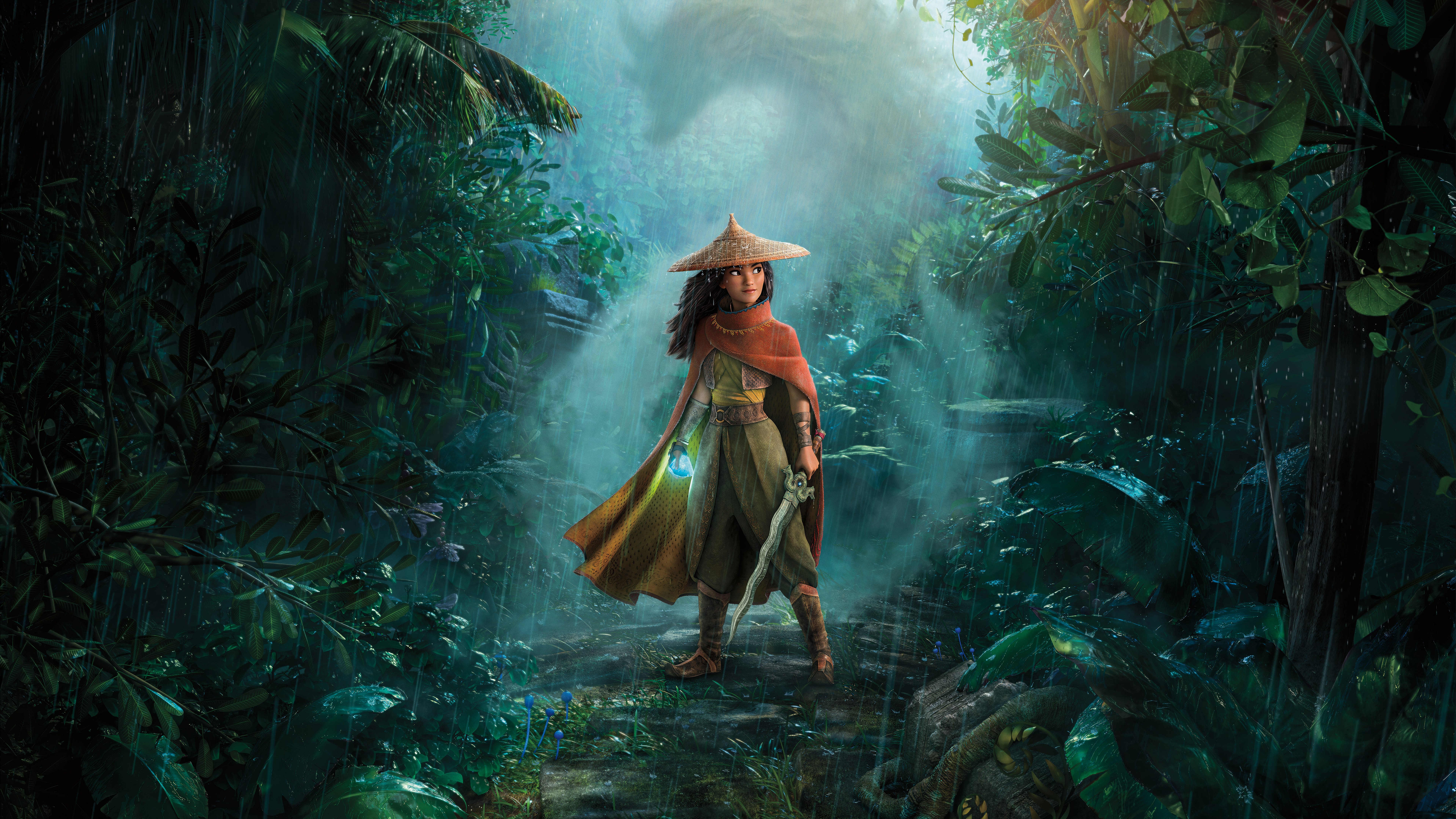 Raya y el último dragón, Animación, Aventura, Películas de 2021, 8K