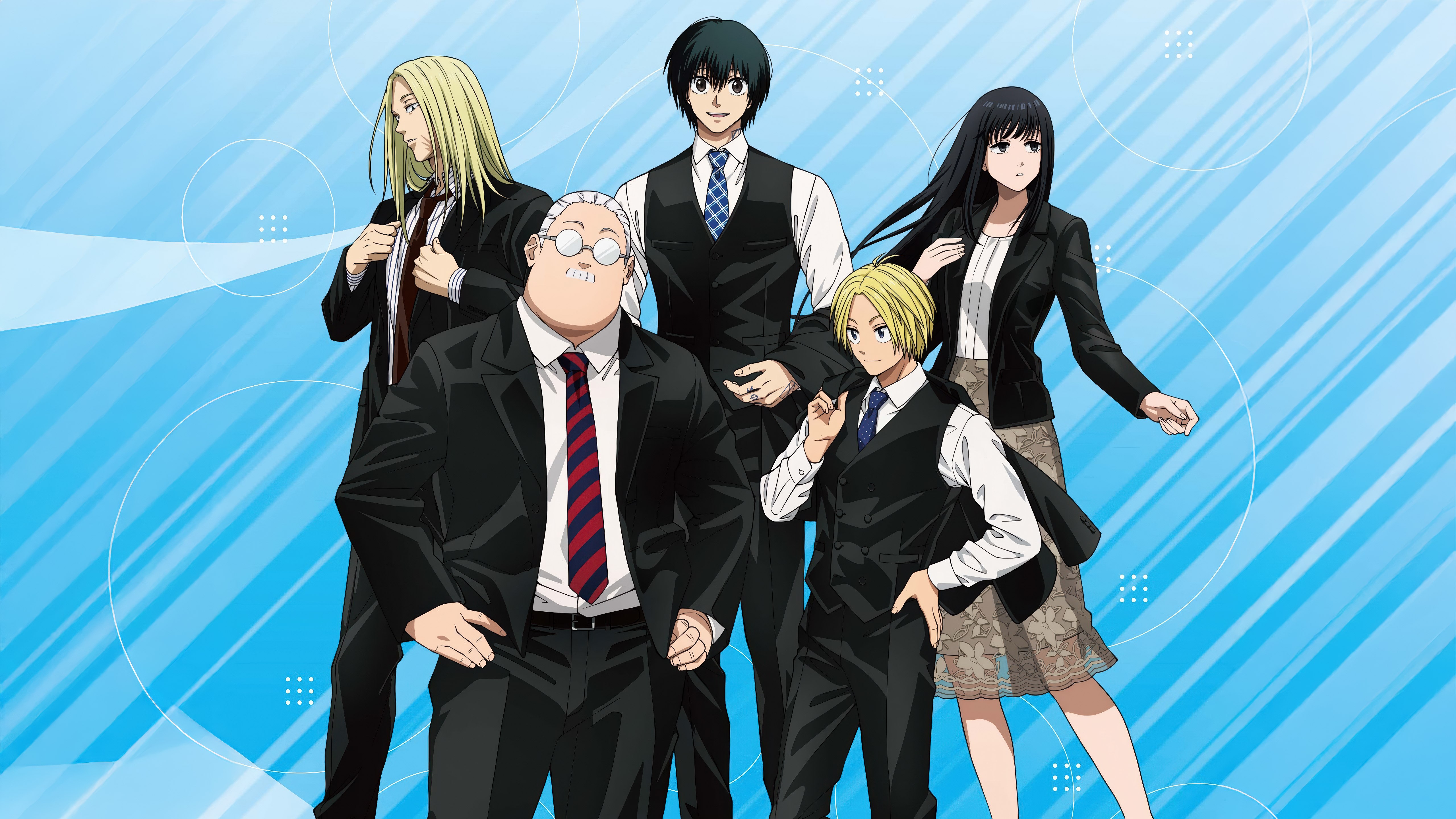 Sakamoto Days, Póster de anime, 5K, Taro Sakamoto, Shin Asakura, Yoichi Nagumo
