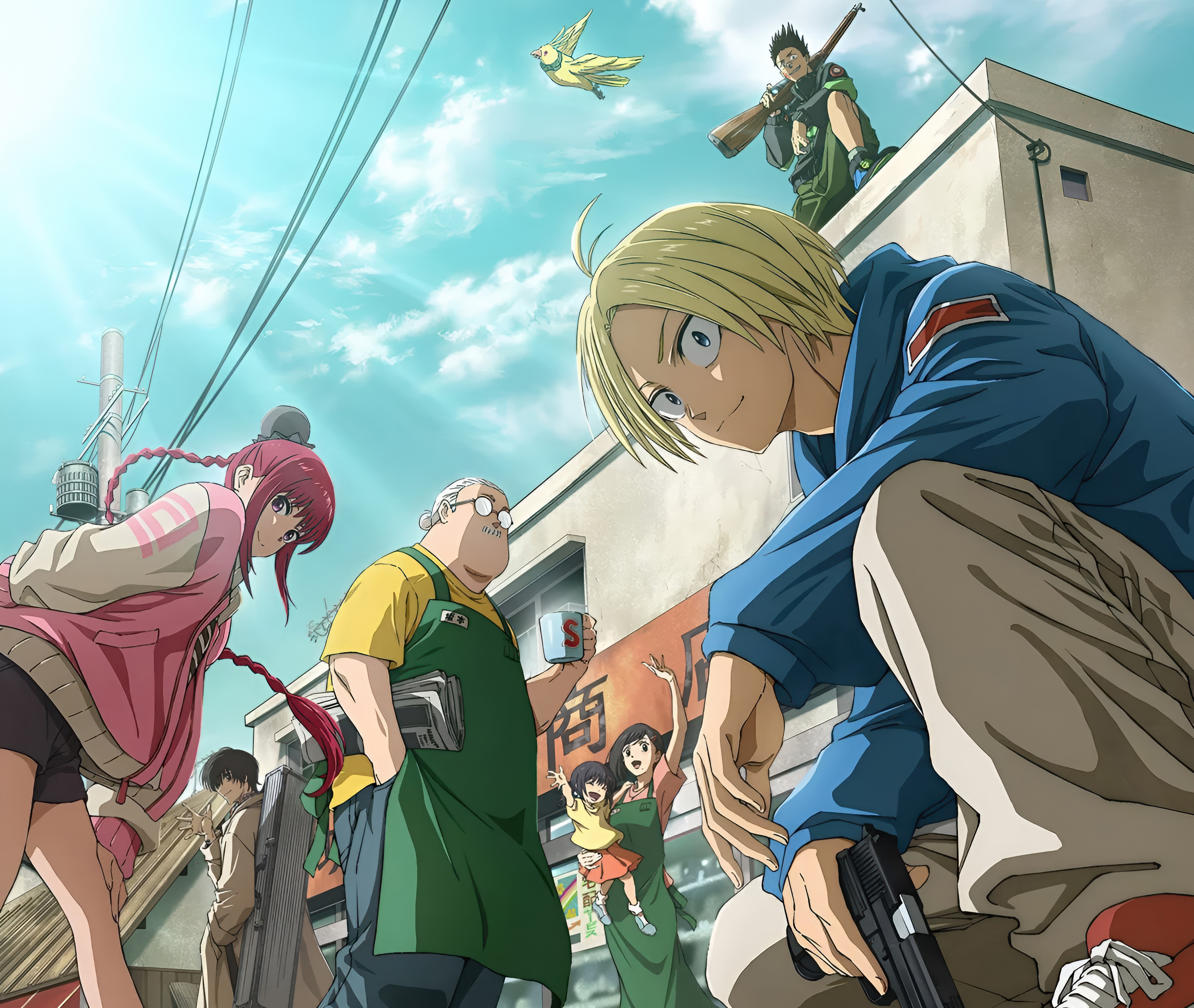 Sakamoto Days, Serie de anime, Taro Sakamoto, Shin Asakura, 5K