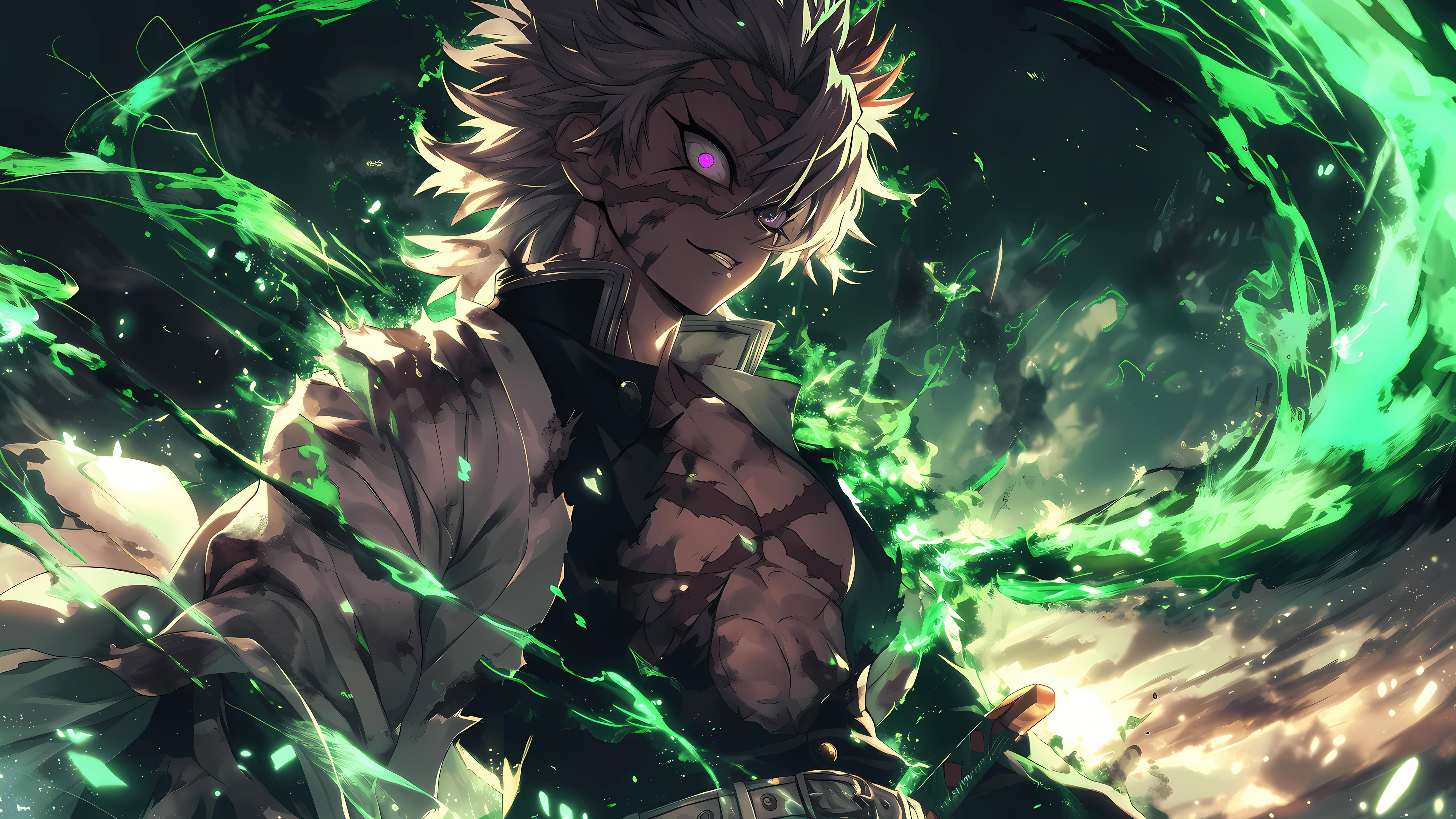 Sanemi Shinazugawa, Demon Slayer: Kimetsu no Yaiba, 5K