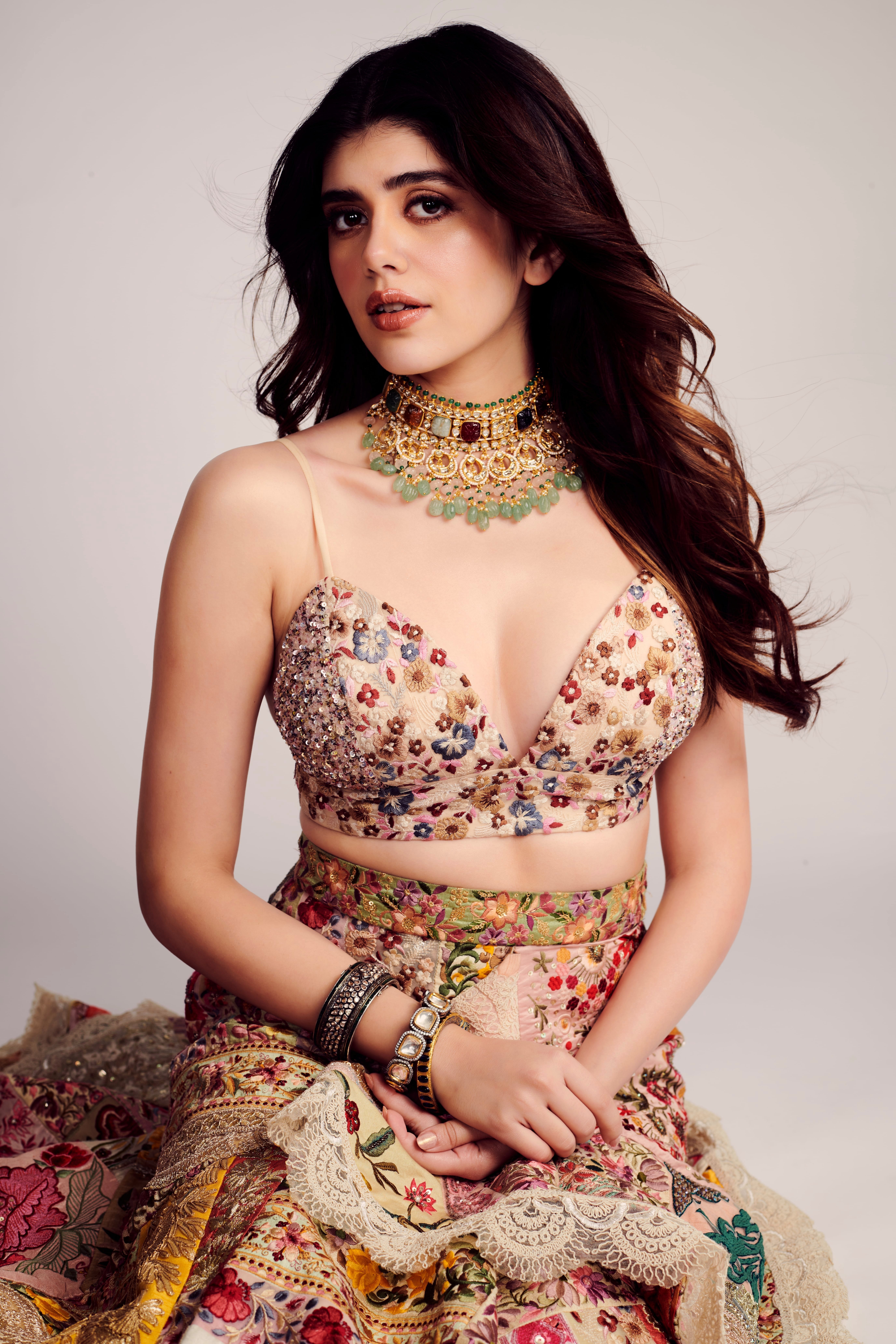 Sanjana Sanghi, 2023, Actriz india, Retrato, 5K