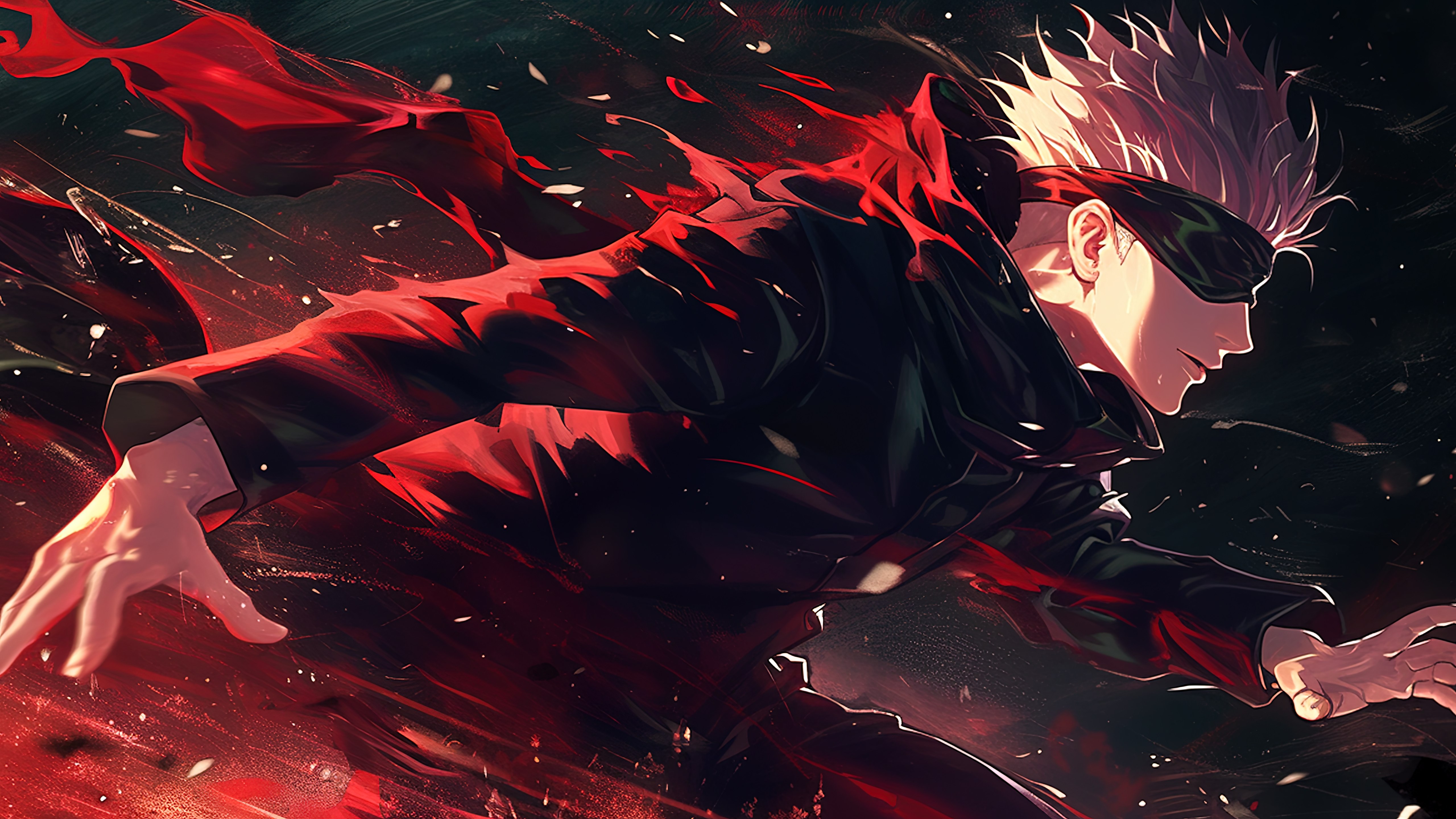Satoru Gojo, Arte con IA, Jujutsu Kaisen, 5K