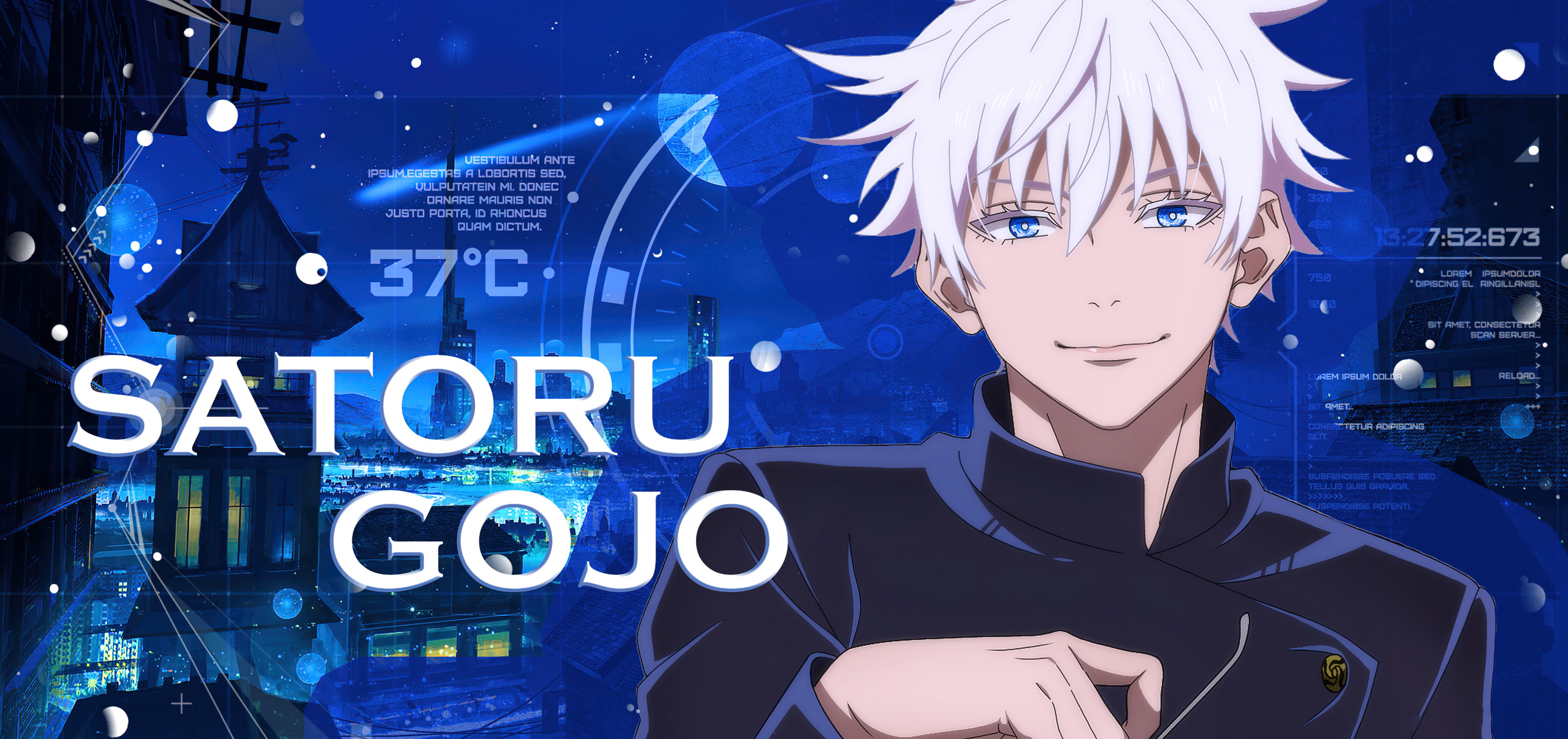 Satoru Gojo, Ultrawide, Jujutsu Kaisen