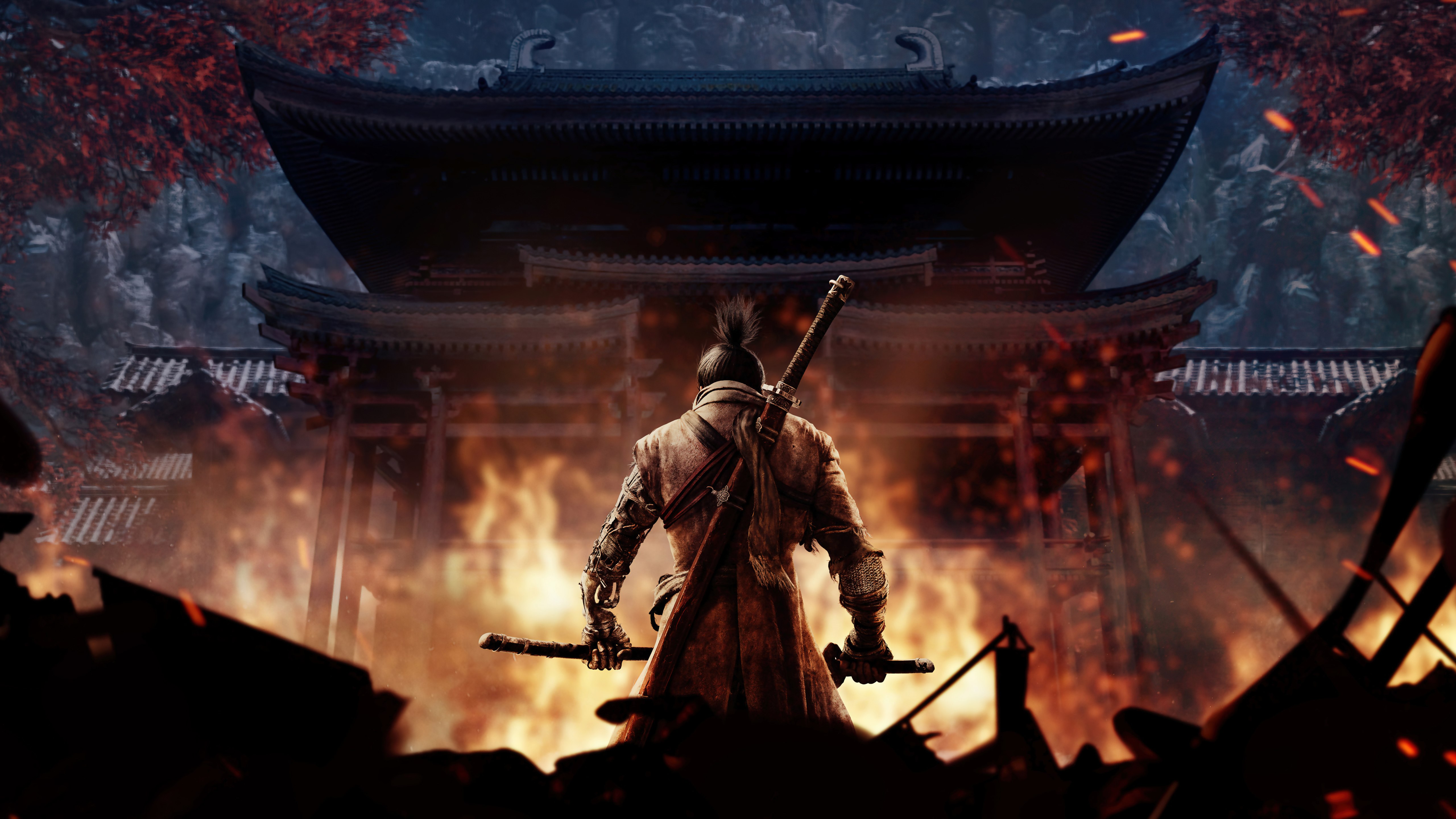 Sekiro: Shadows Die Twice, 5K, Videojuego, Wolf