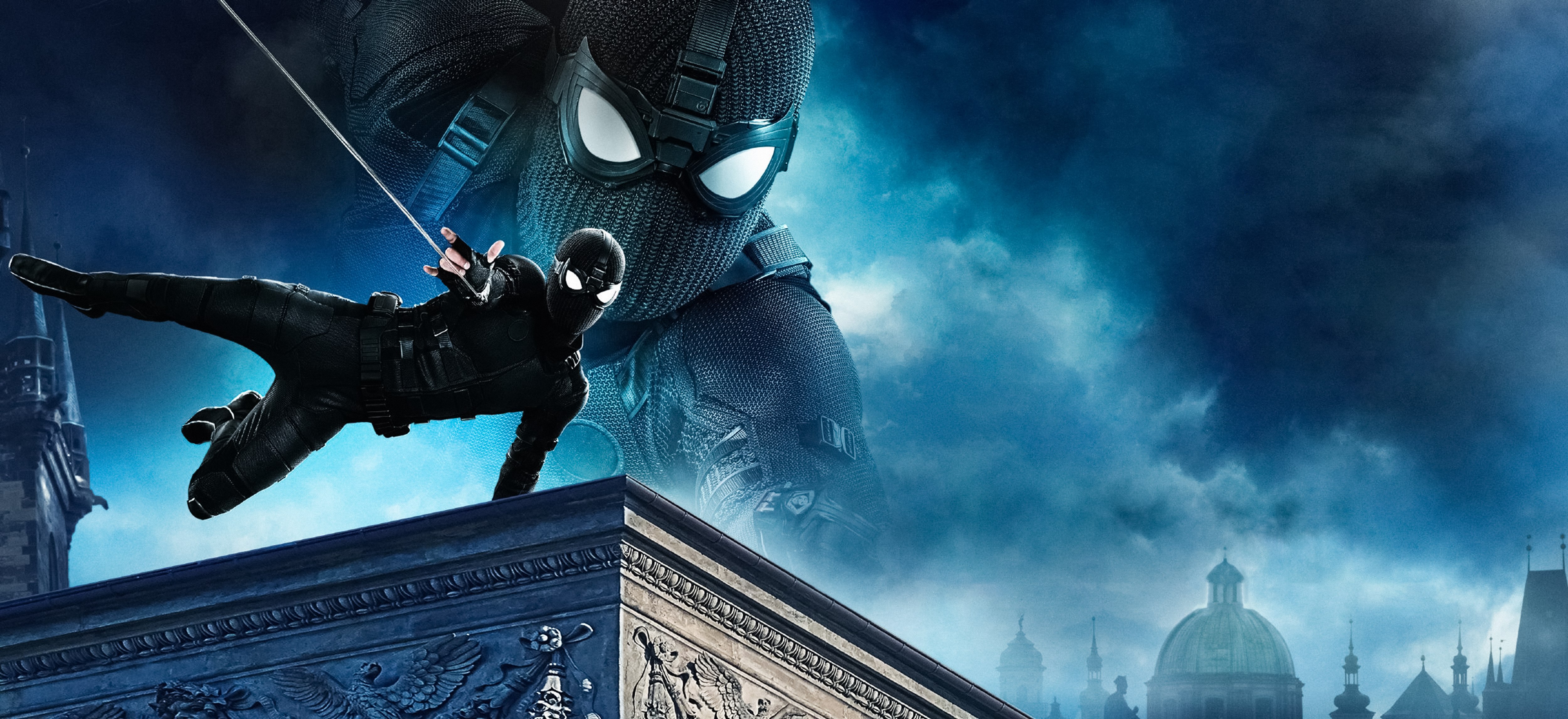 Spider-Man: Lejos de casa, Night Monkey, Traje negro, Spiderman