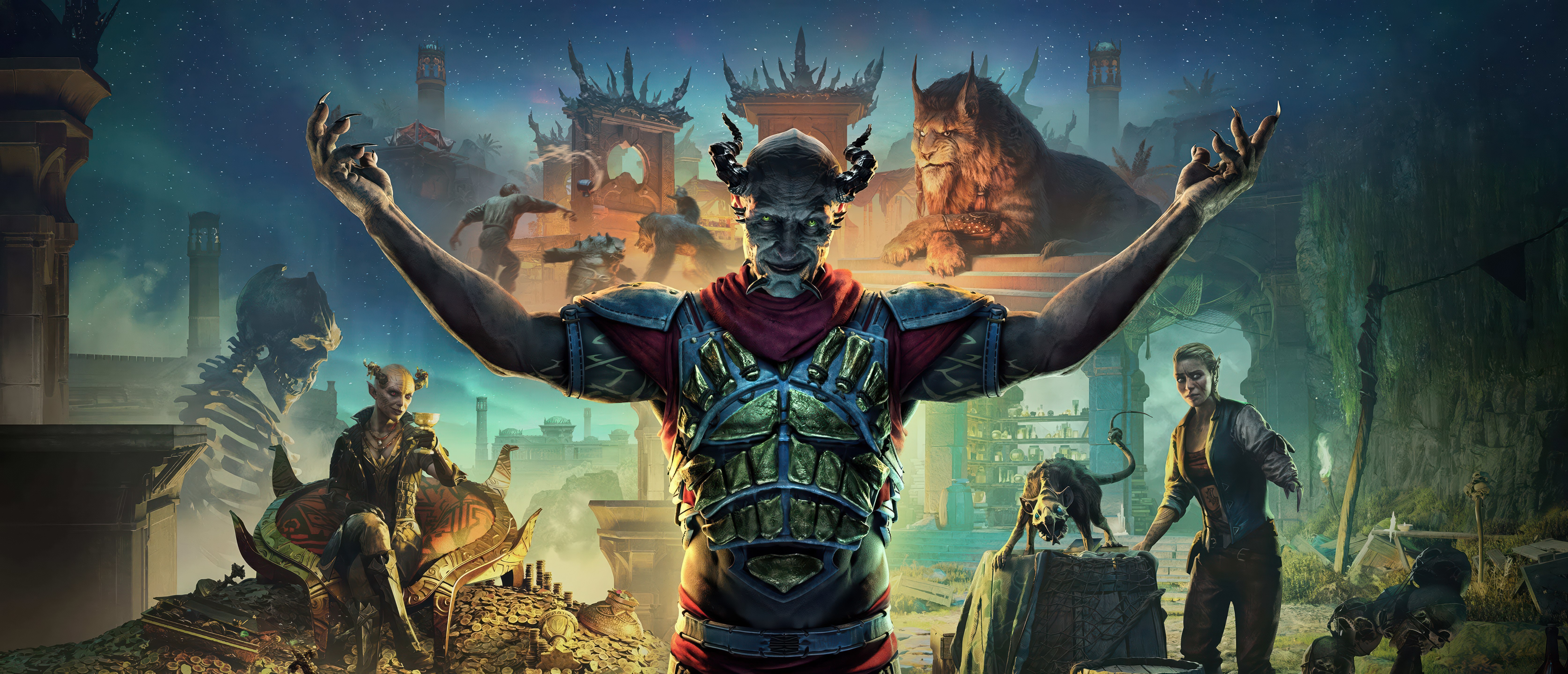 The Elder Scrolls Online - Dawn of a New Age, Ultrawide, Arte del videojuego, Juegos de 2026, 5K