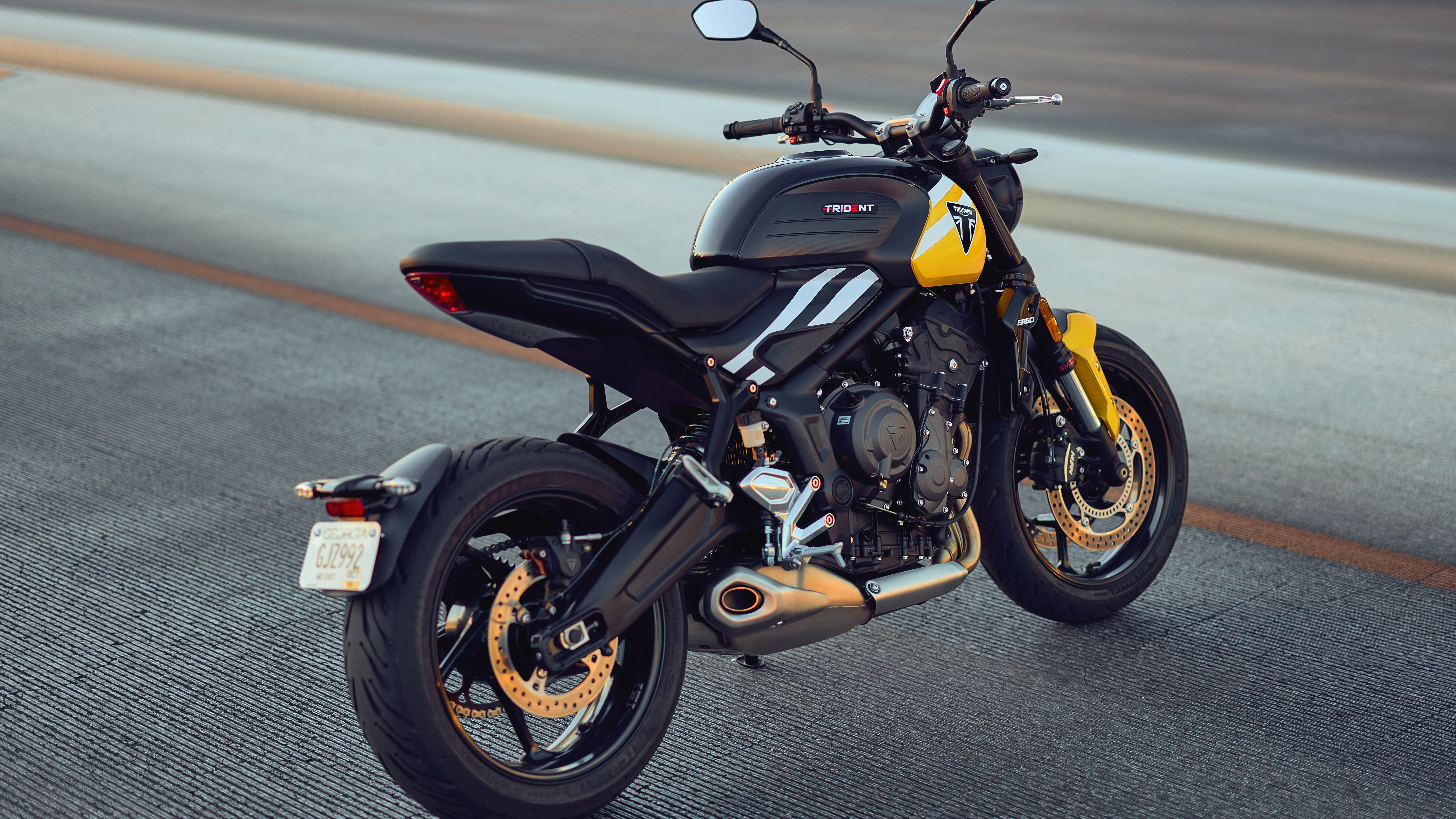 Triumph Trident 660, 2025, 5K, 8K, Motos naked