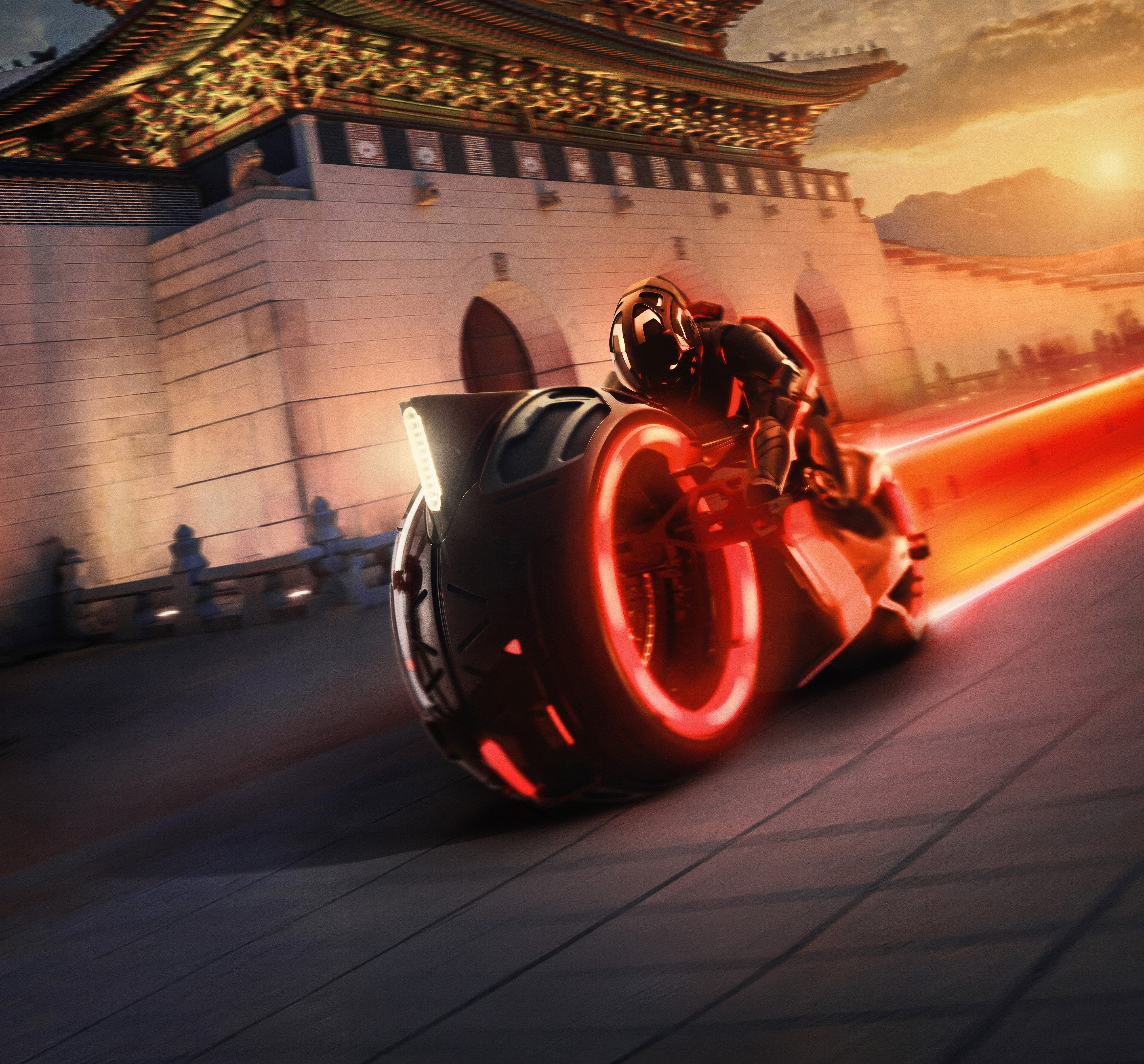 Tron: Ares, Light Cycle, Películas de 2025, 5K